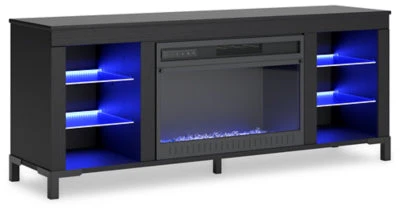 Cayberry 60" TV Stand with Electric Fireplace - Image 4