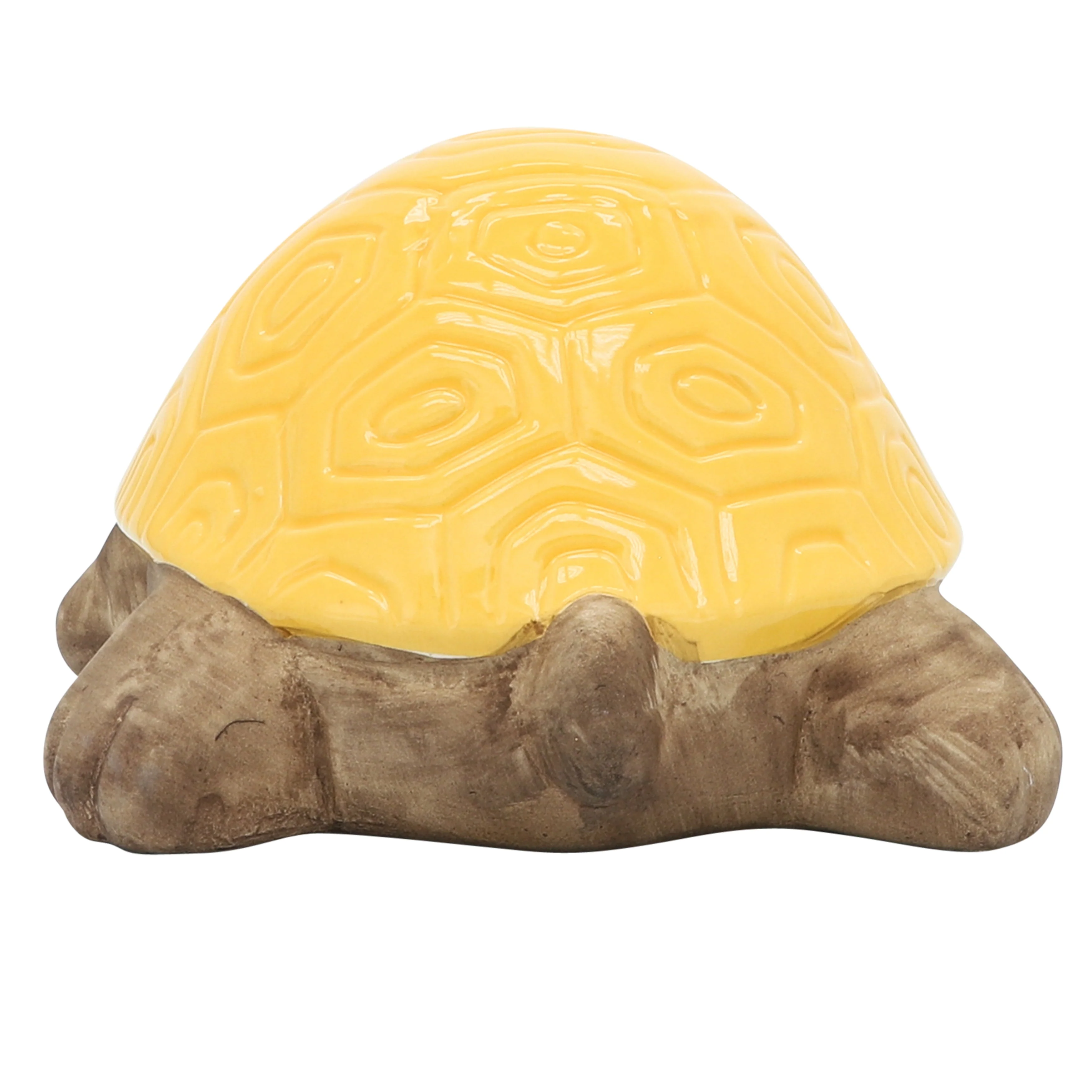 Cer, 13" Tortoise Deco, Yellow - Image 11
