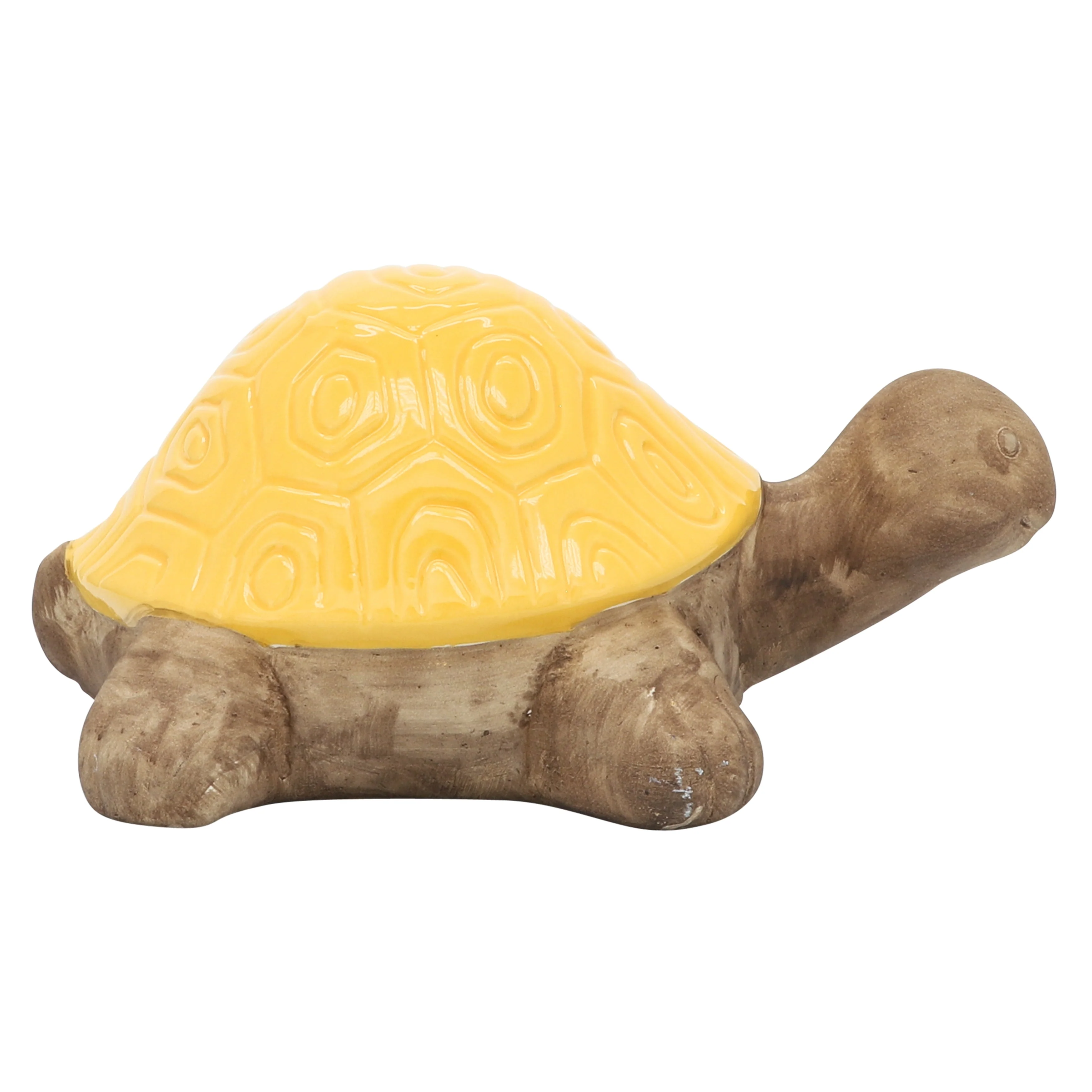 Cer, 13" Tortoise Deco, Yellow - Image 9