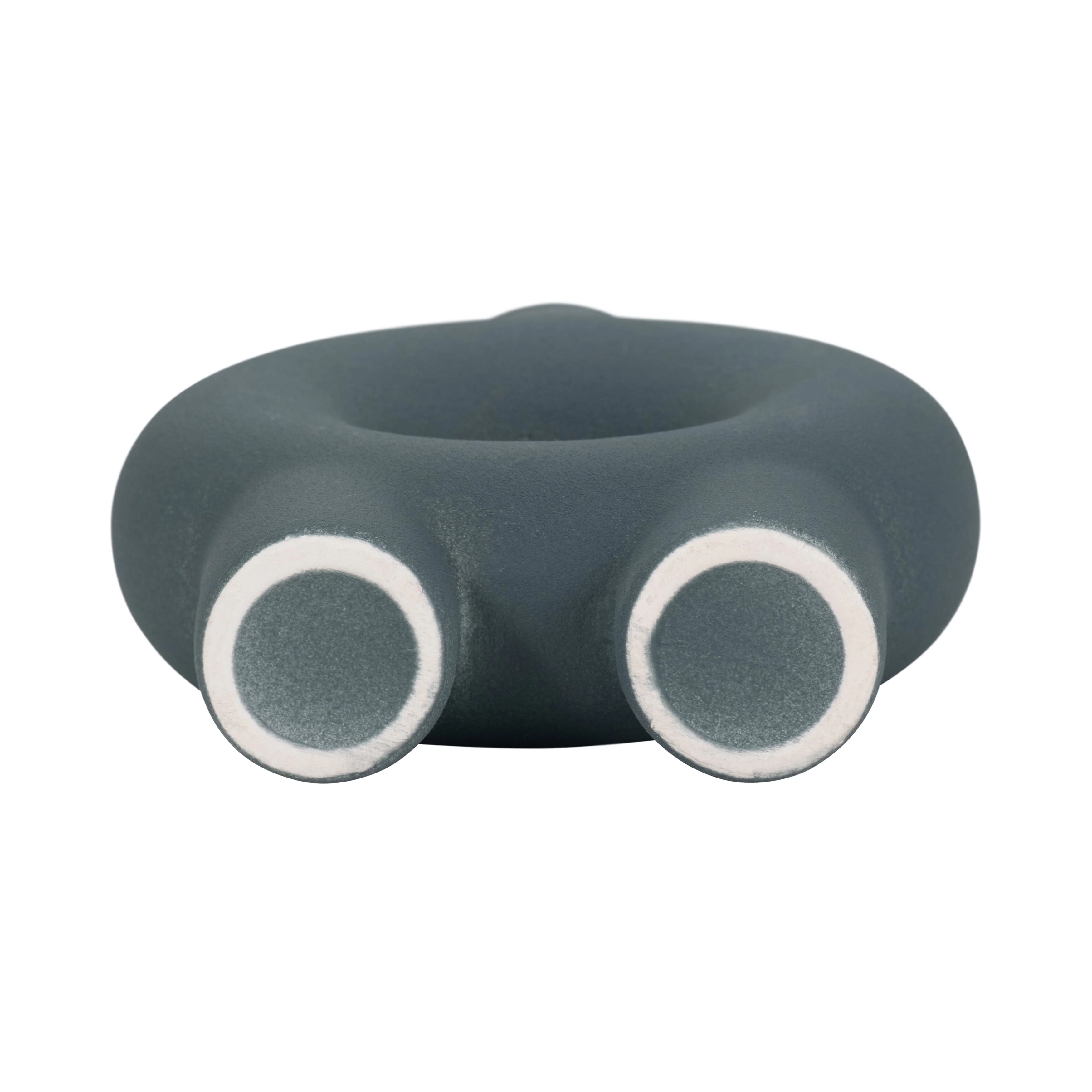 Cer, 7" Donut Footed Vase, Teal - Image 16