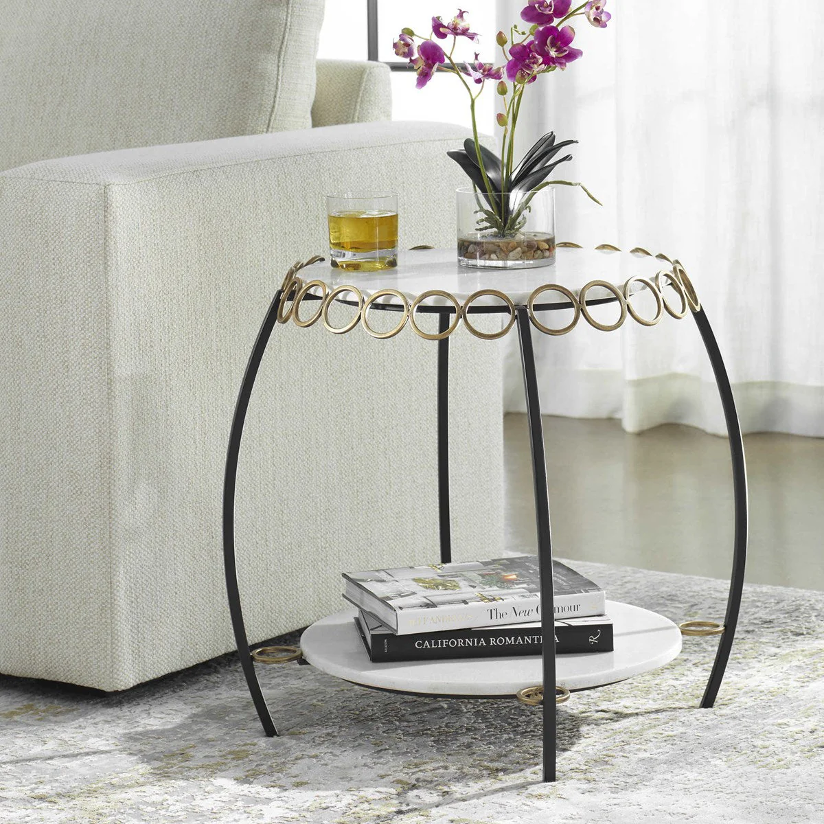 Chainlink Side Table - Image 2