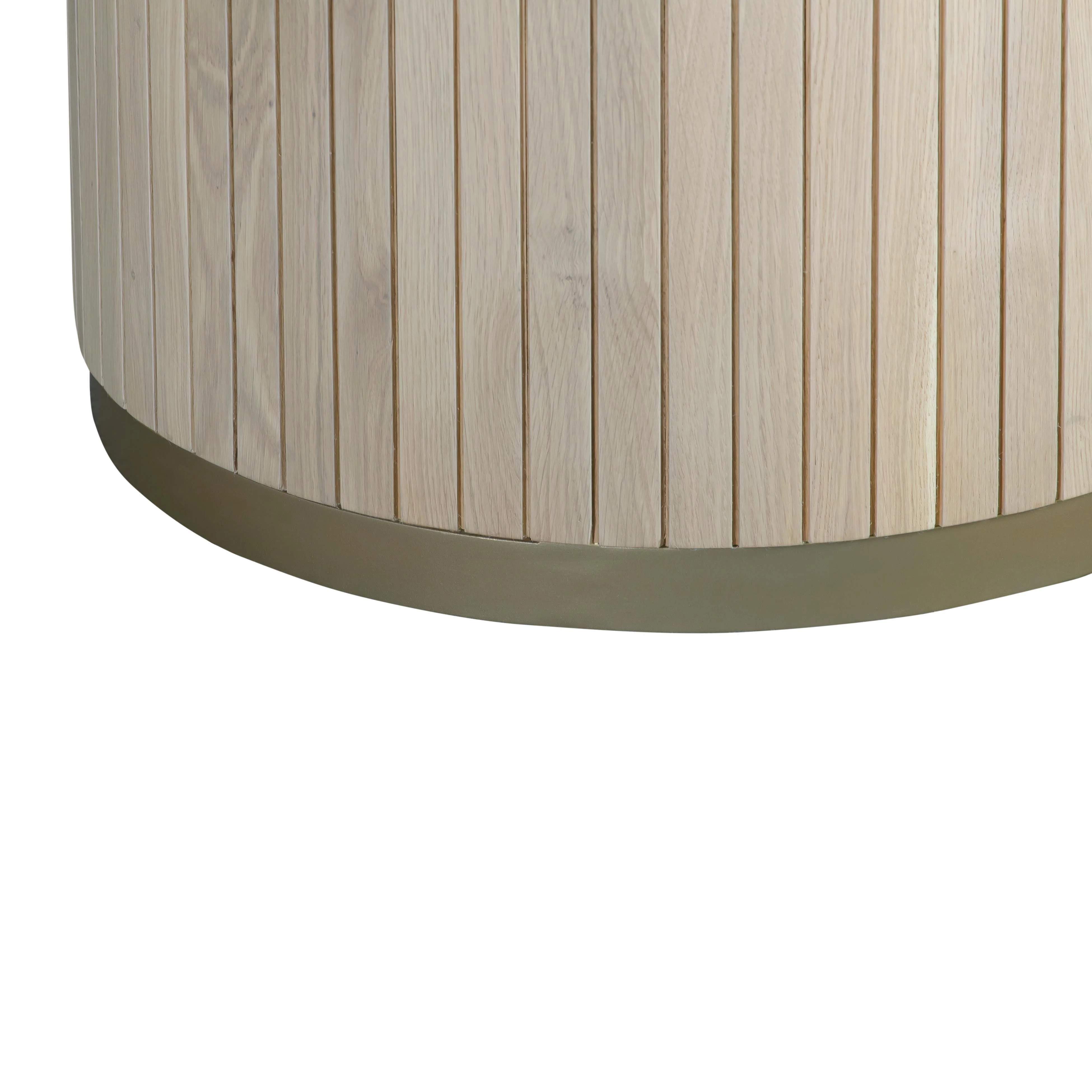 Chelsea Natural Oak Wood Round Dining Table - Image 3