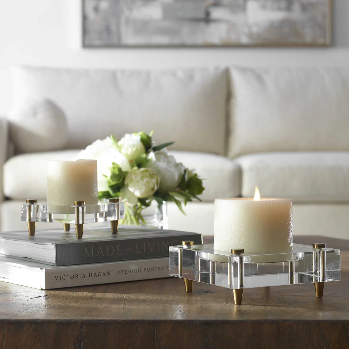 Claire Candleholders, S/2 - Image 2