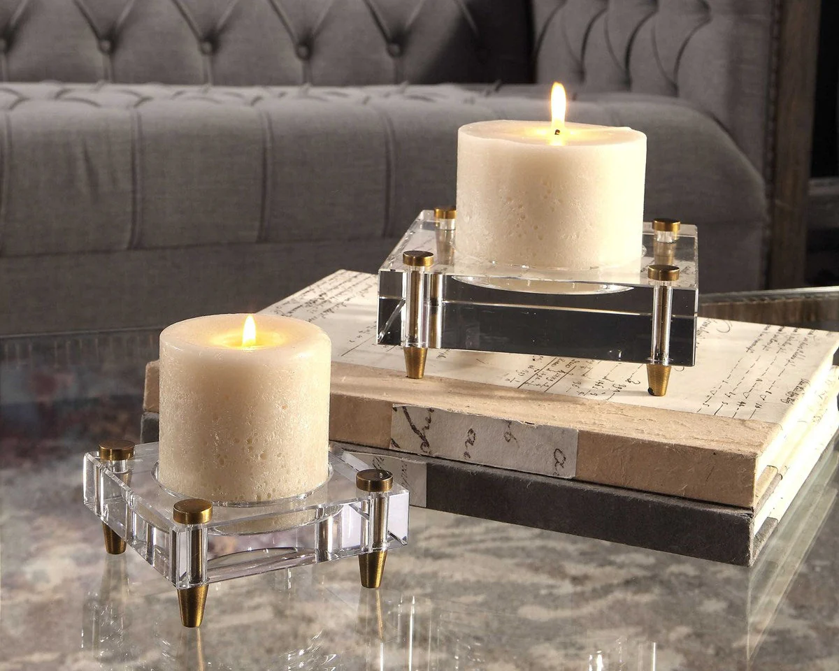 Claire Candleholders, S/2 - Image 3