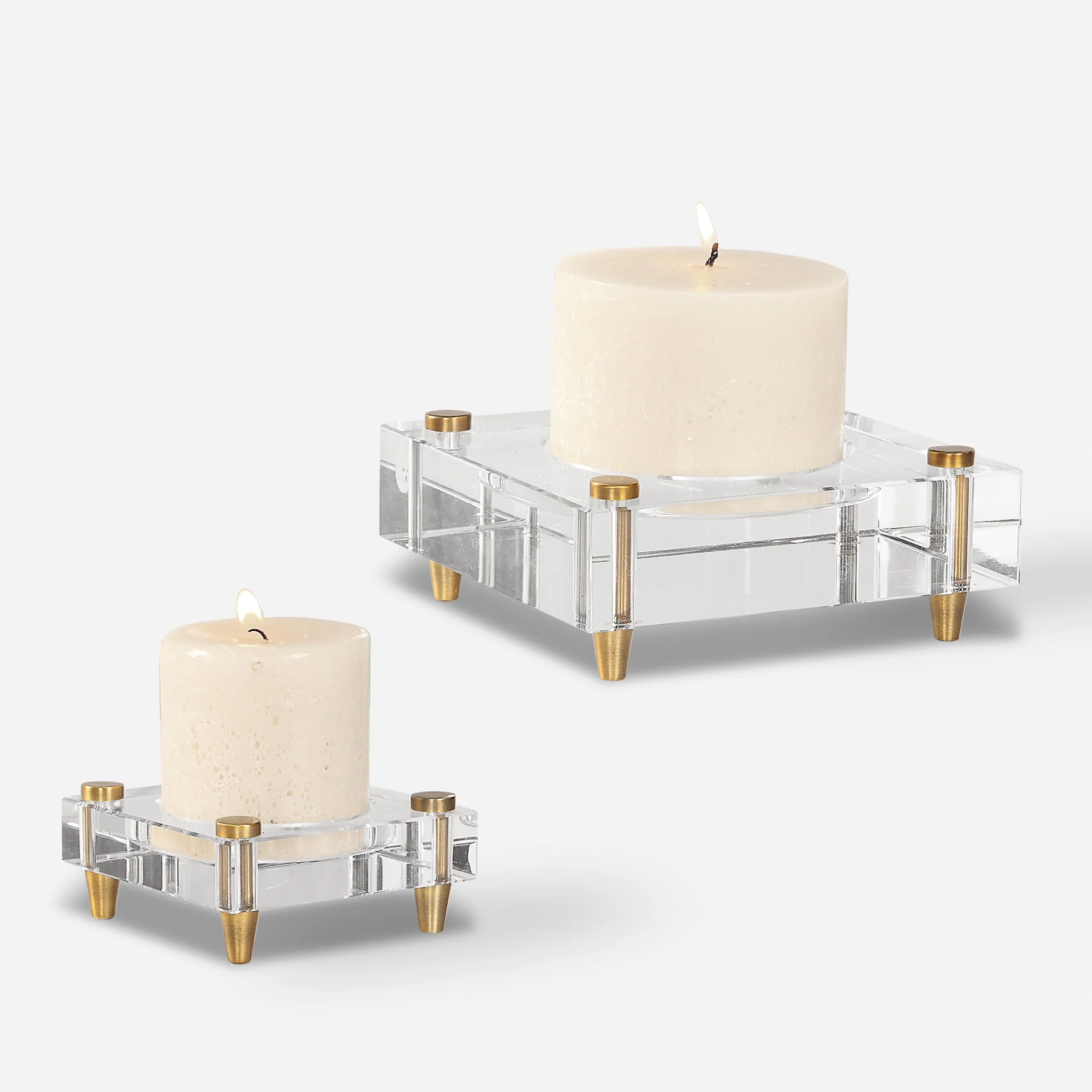 Claire Candleholders, S/2 - Image 4