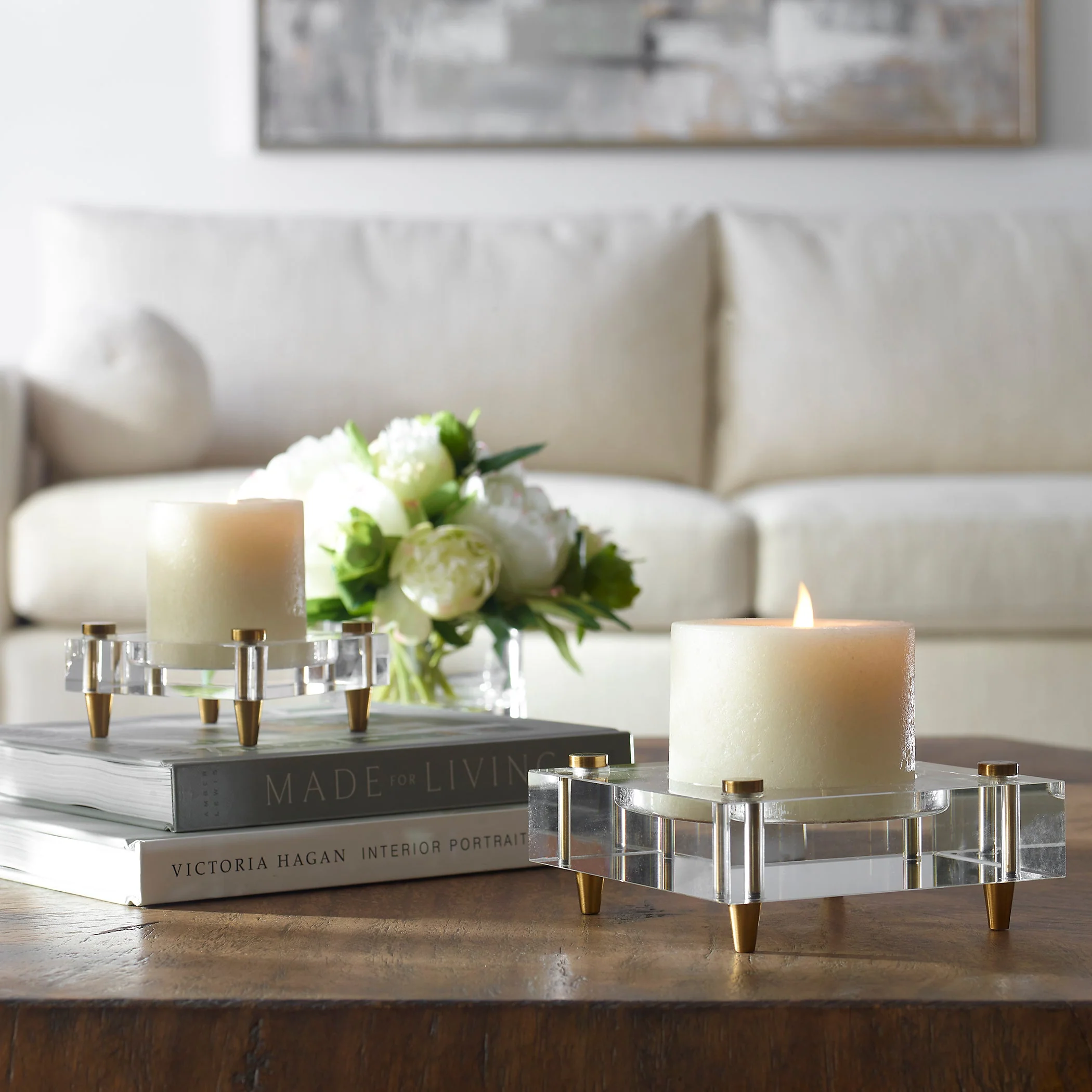 Claire Candleholders, S/2 - Image 5