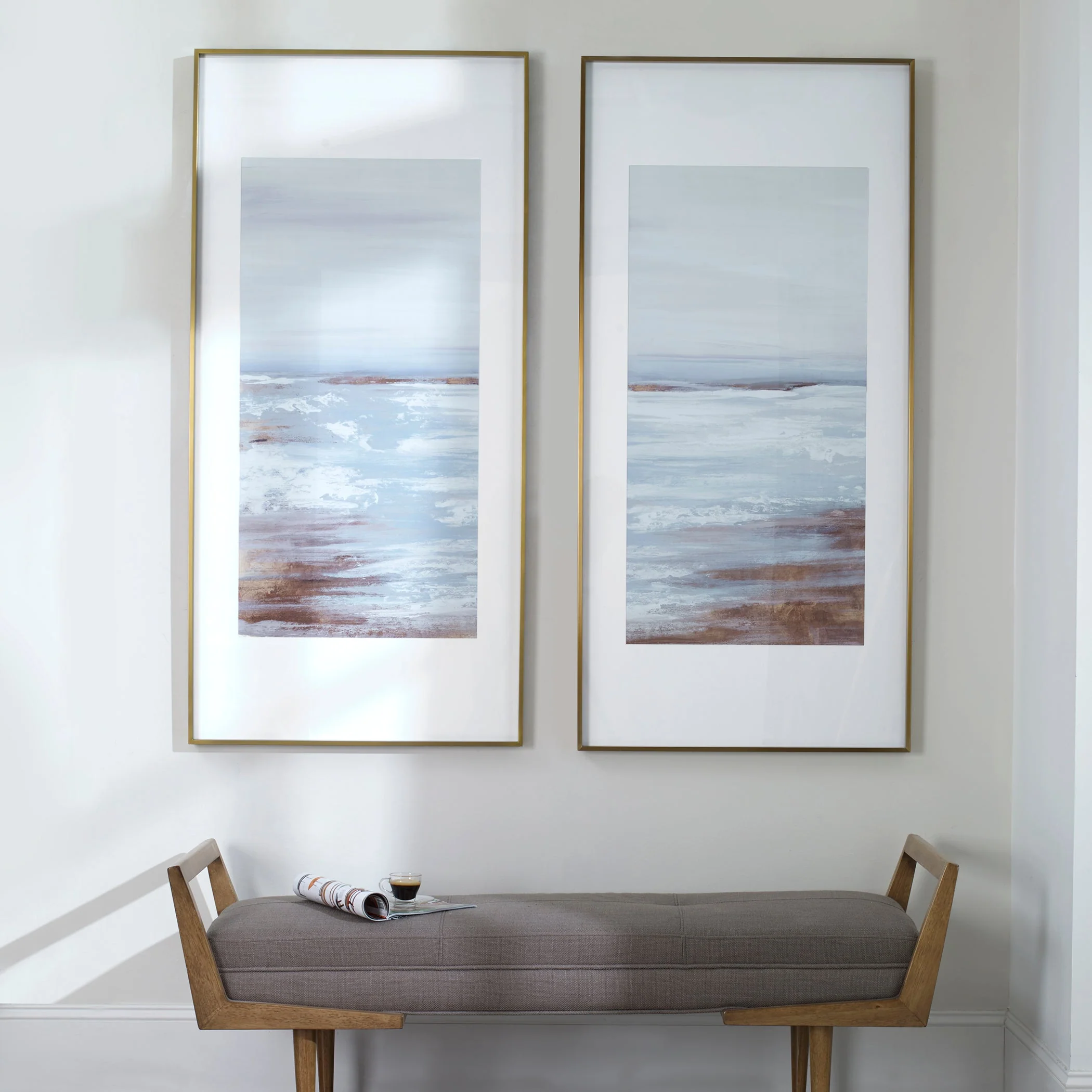 Coastline Framed Prints, S/2, 2 Cartons - Image 4