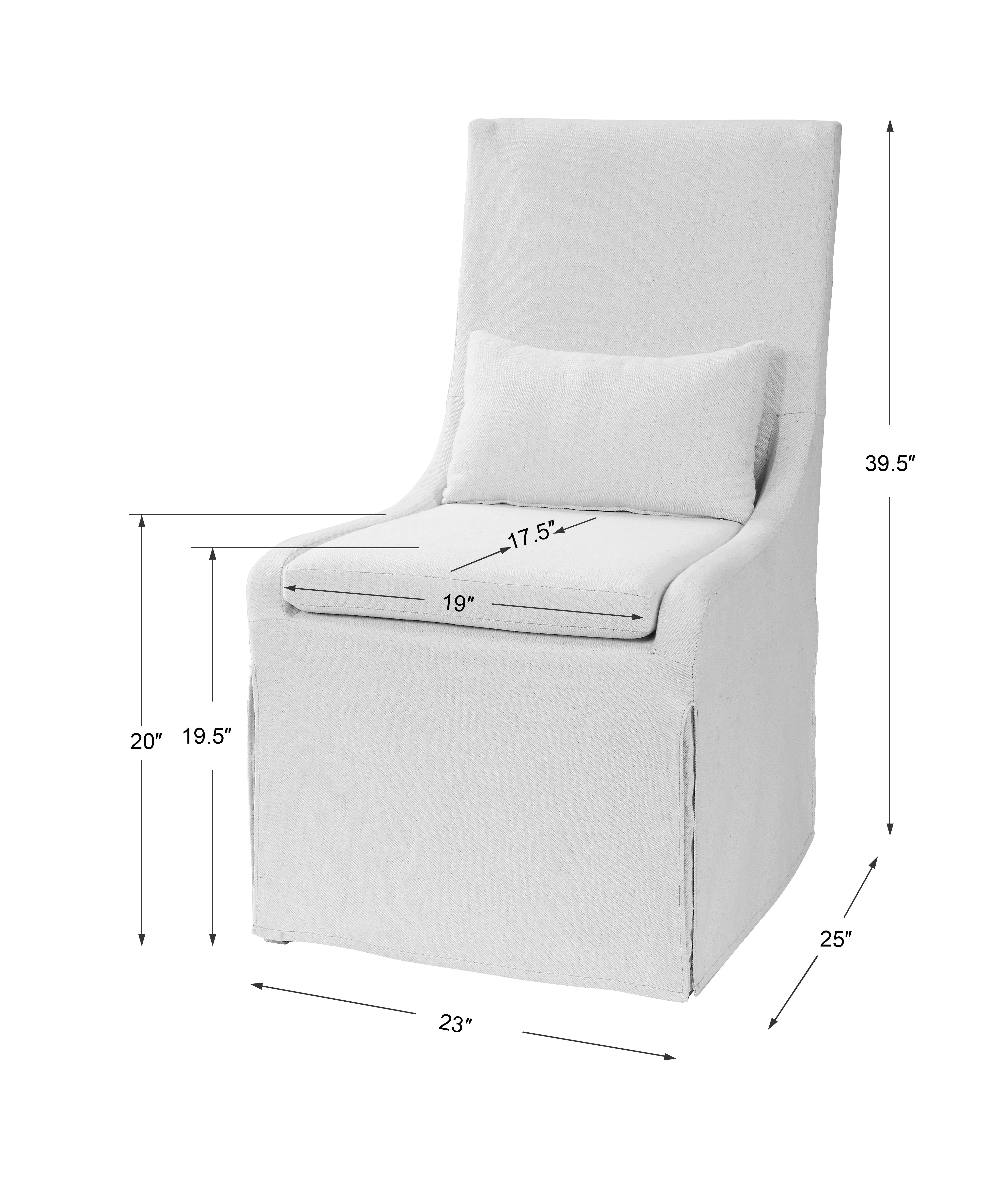 Coley Armless Chair - Image 3
