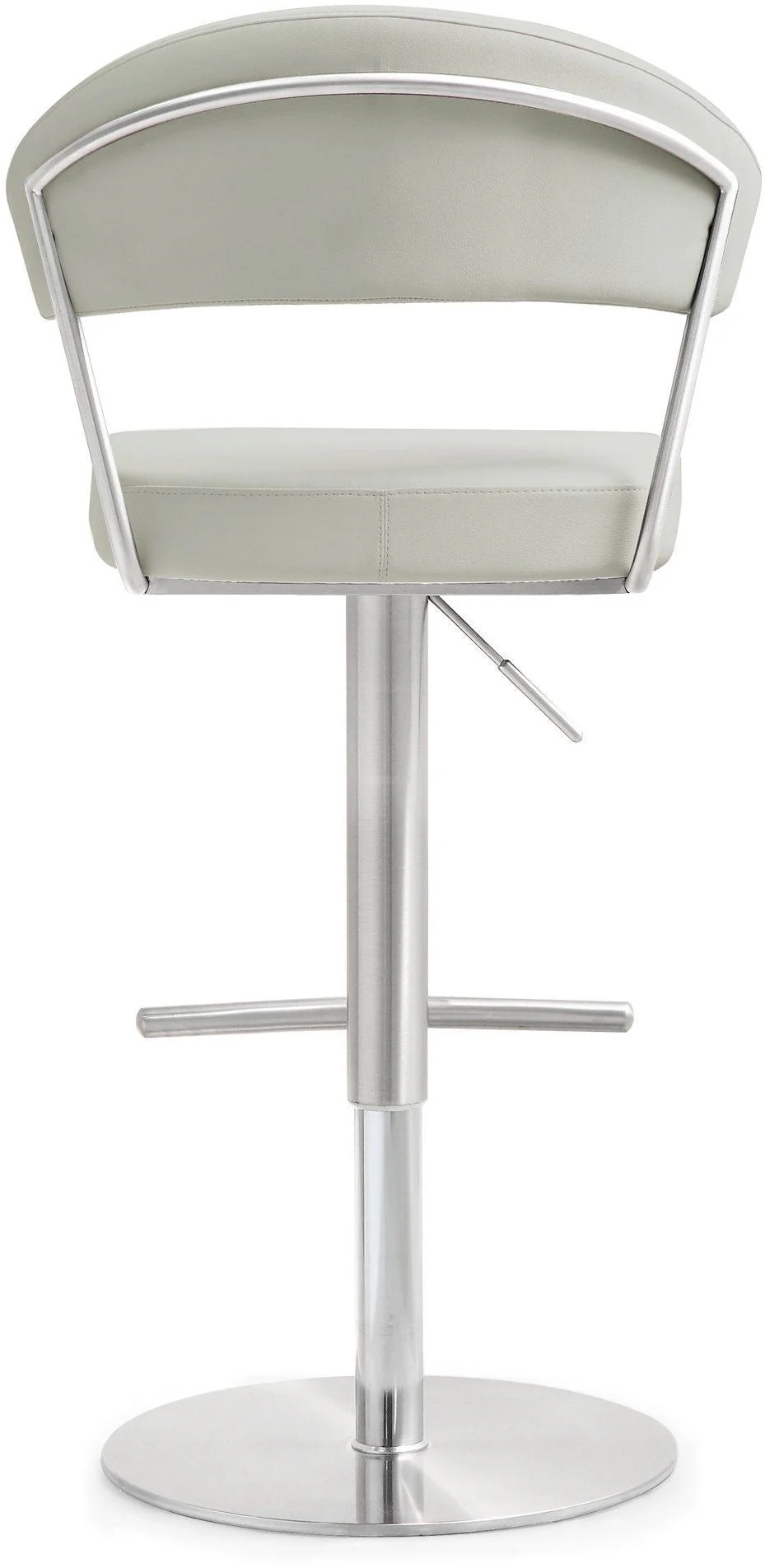 Cosmo Light Grey Steel Barstool - Image 6