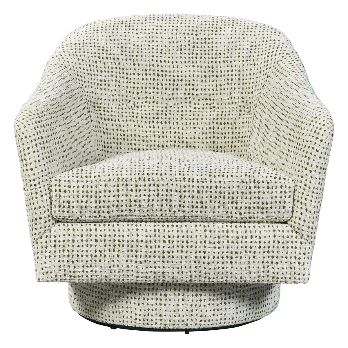 Coupe Swivel Chair - Olive Dot - Image 2