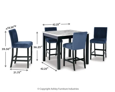 Cranderlyn Counter Height Dining Table and Bar Stools (Set of 5) - Image 4