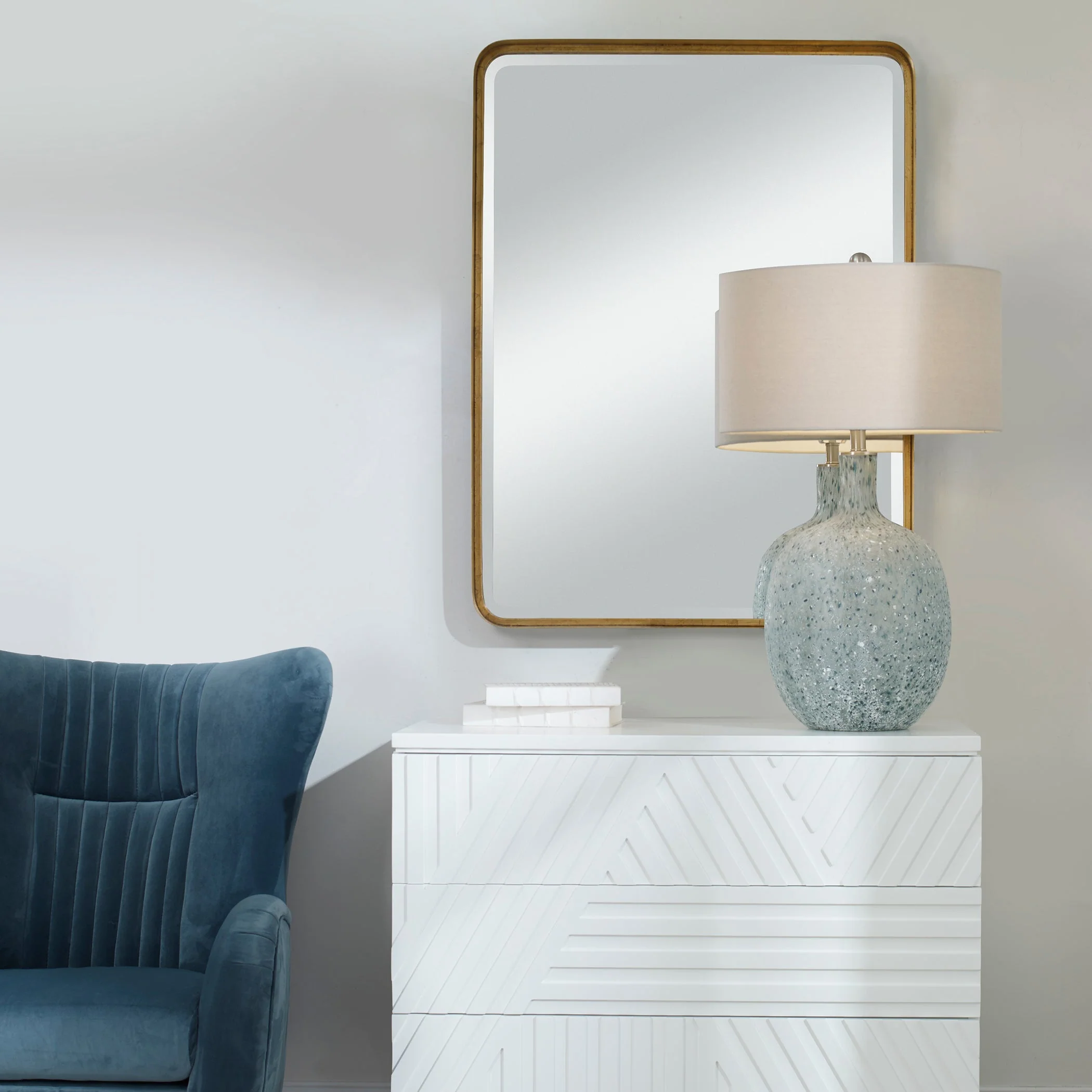 Crofton Gold Large Mirror - Image 5