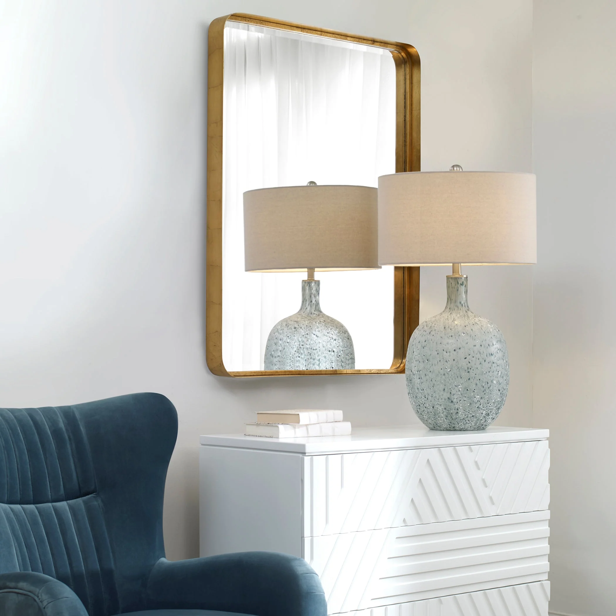 Crofton Gold Large Mirror - Image 6