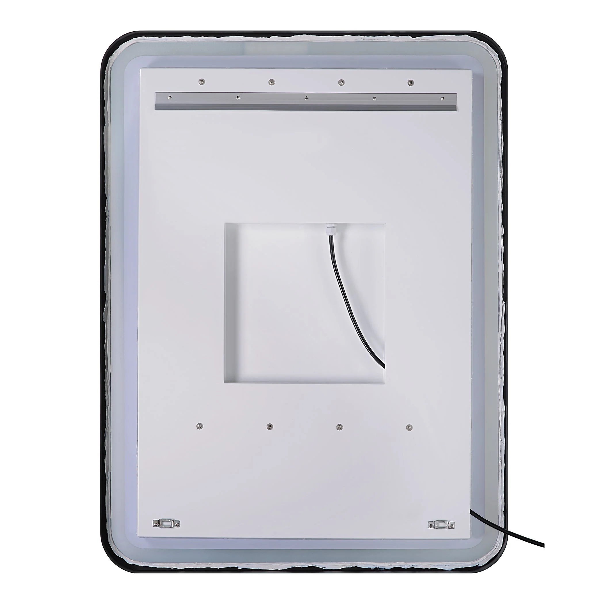 Crofton Lighted Vanity Mirror, Nickel - Image 10