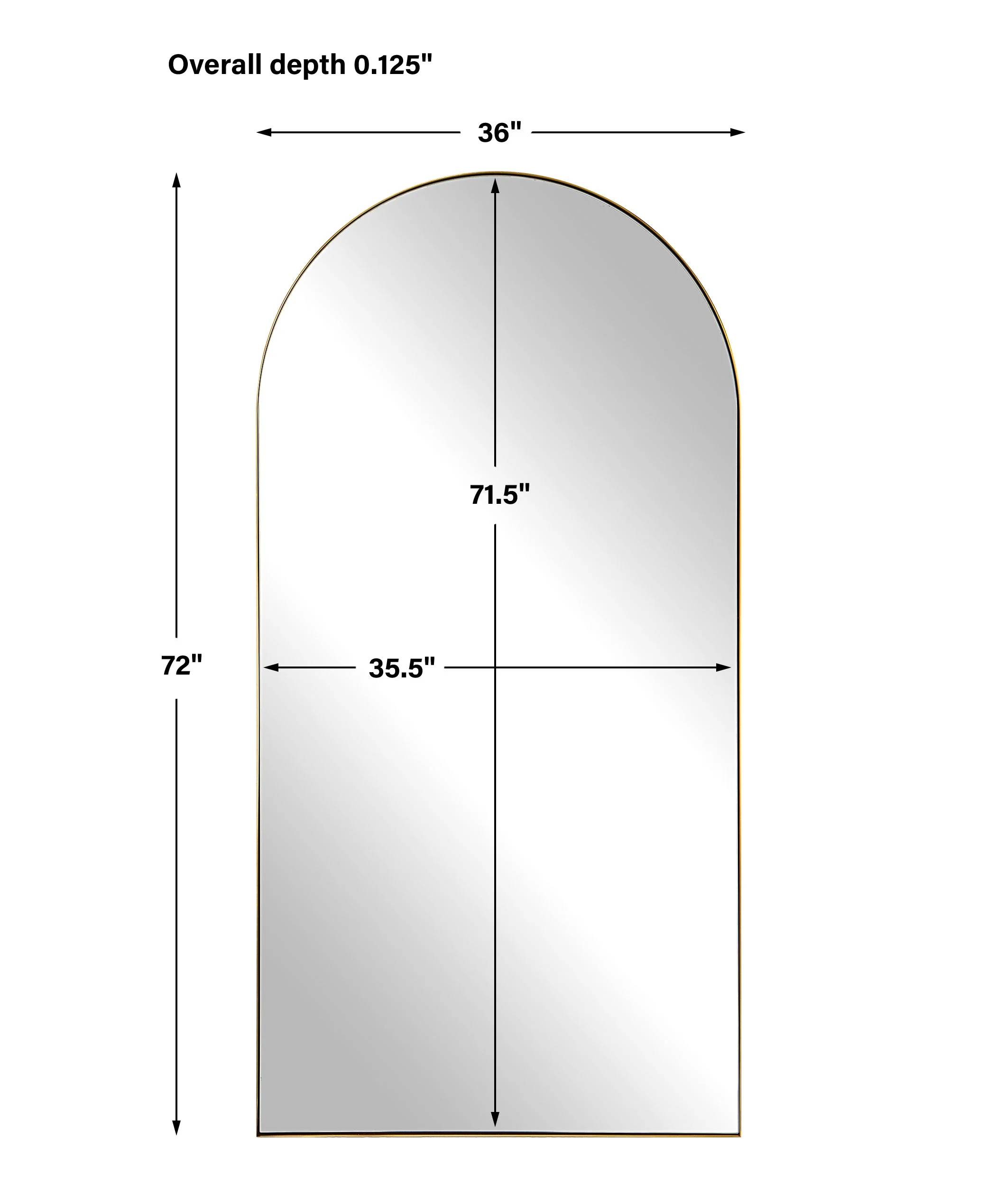 Crosley Arch Mirror - Image 5