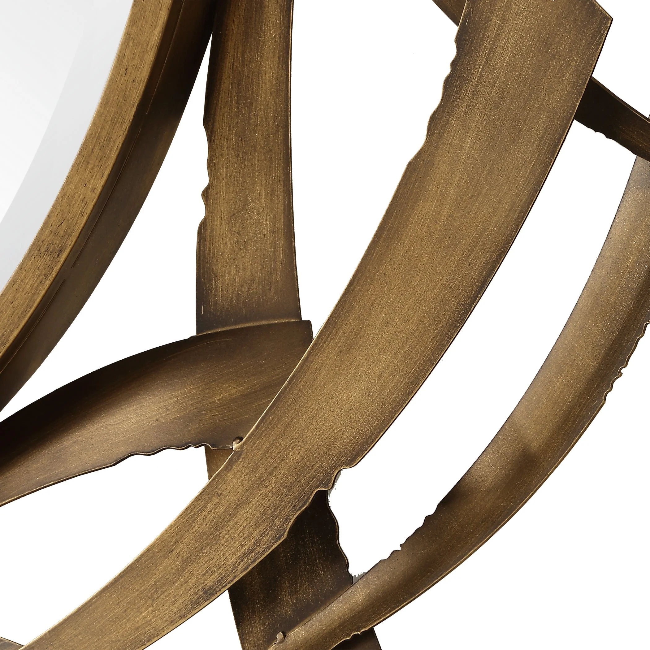 Cutting Edge Bronze Round Mirror - Image 6