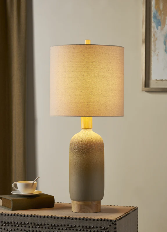 CVAZP055 Kirby Ceramic Block Table Lamp( Crestview ) - Image 3