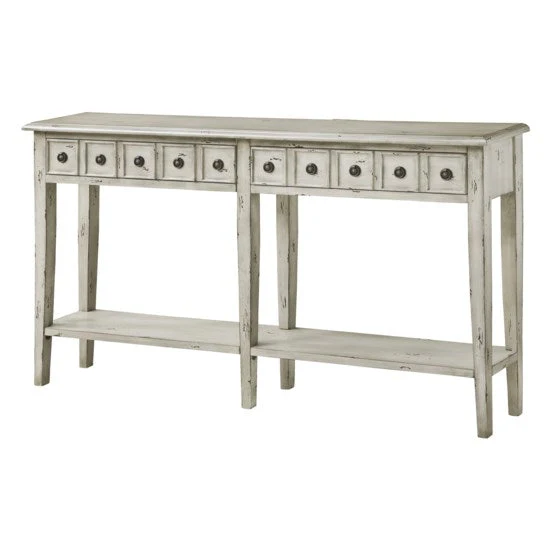 CVFZR2144 Newcastle Antique White Console( Crestview )