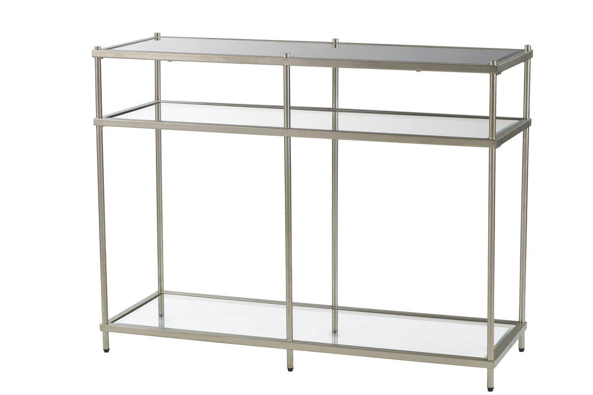 CVFZR5227 Champagne 2 Level Side table( Crestview )