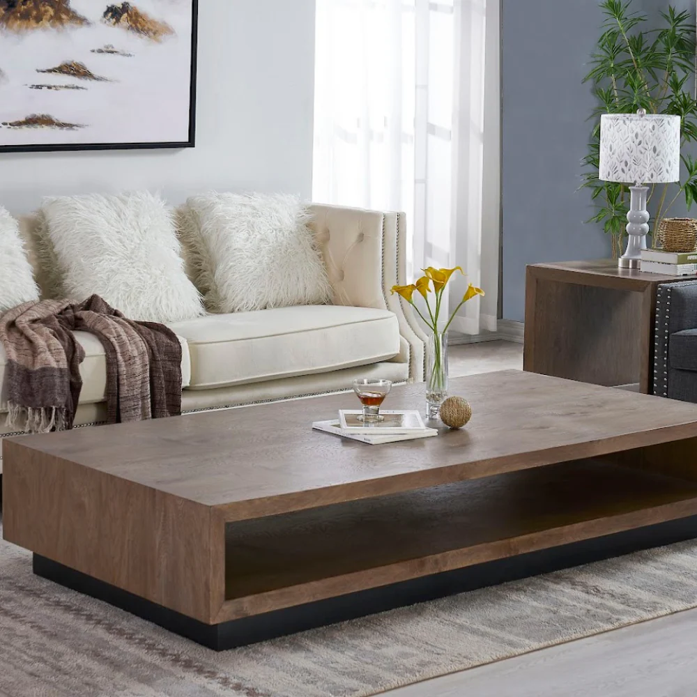 CVFZR5256 Oak Wood Side TABLE( Crestview ) - Image 3