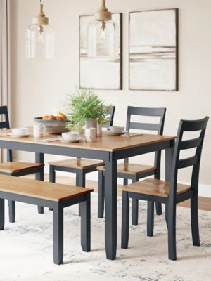 D399-325 Gesthaven Dining Room Table Set (6/CN) - Image 4