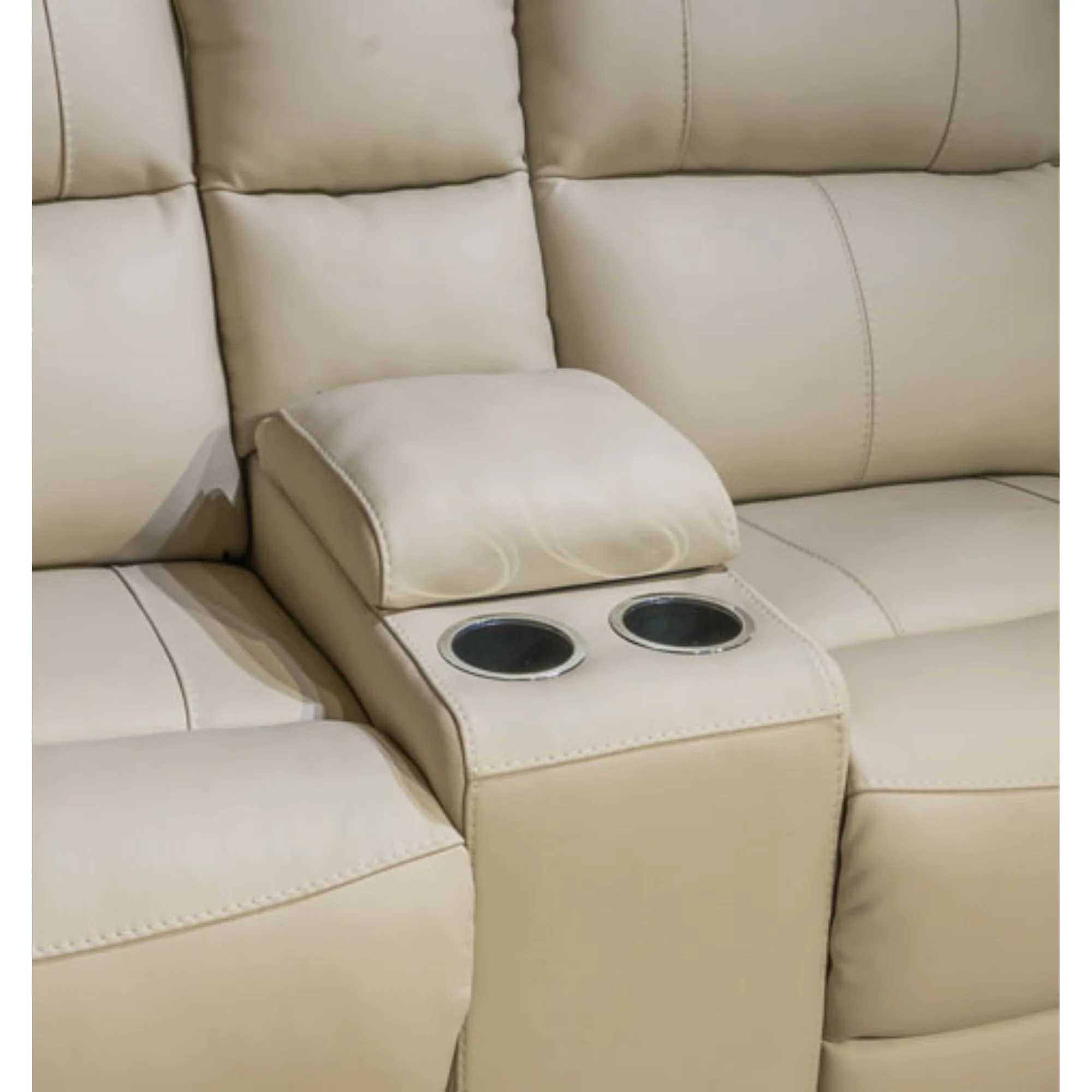 Dahlmoore Power Reclining Loveseat with Console - Image 5