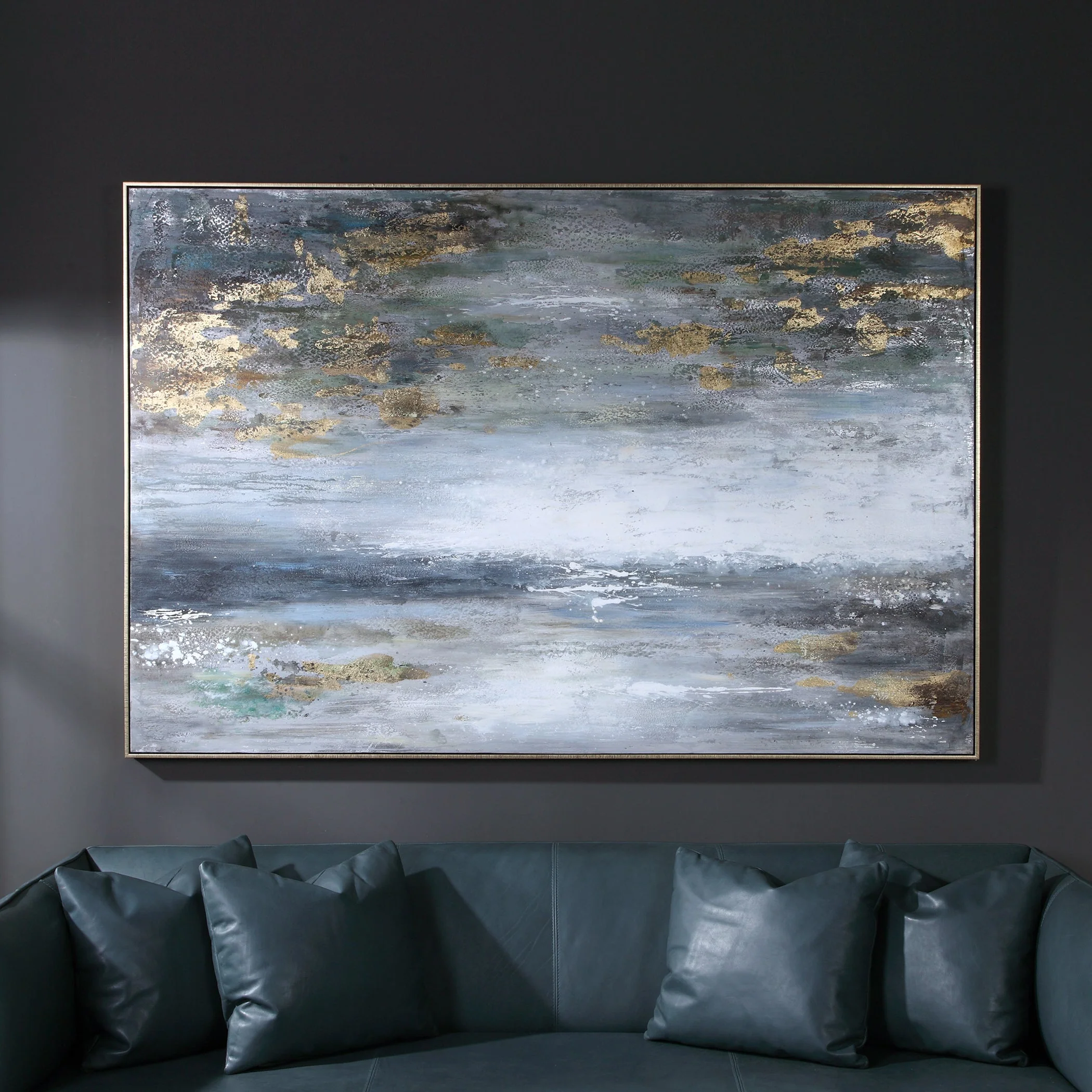 Dawn To Dusk Hand Painted Canvas - Image 2