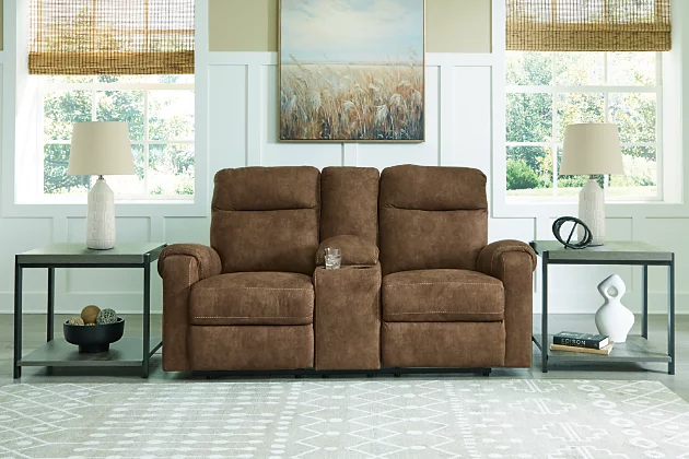 Edenwold Reclining Loveseat with Console - Image 2