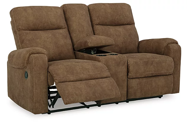Edenwold Reclining Loveseat with Console - Image 3
