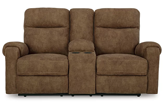 Edenwold Reclining Loveseat with Console - Image 4