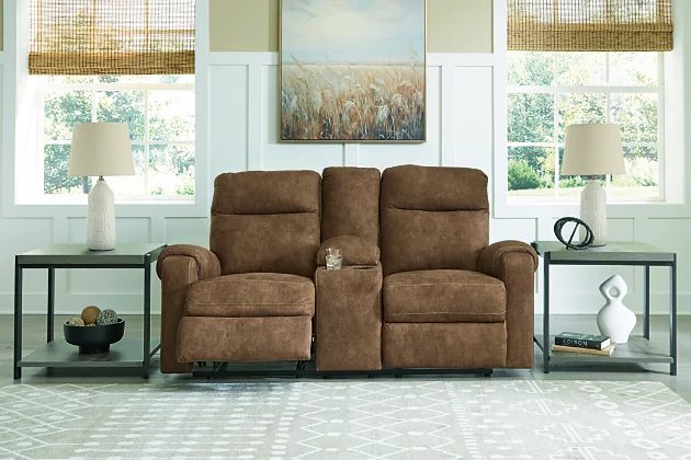 Edenwold Reclining Loveseat with Console - Image 6