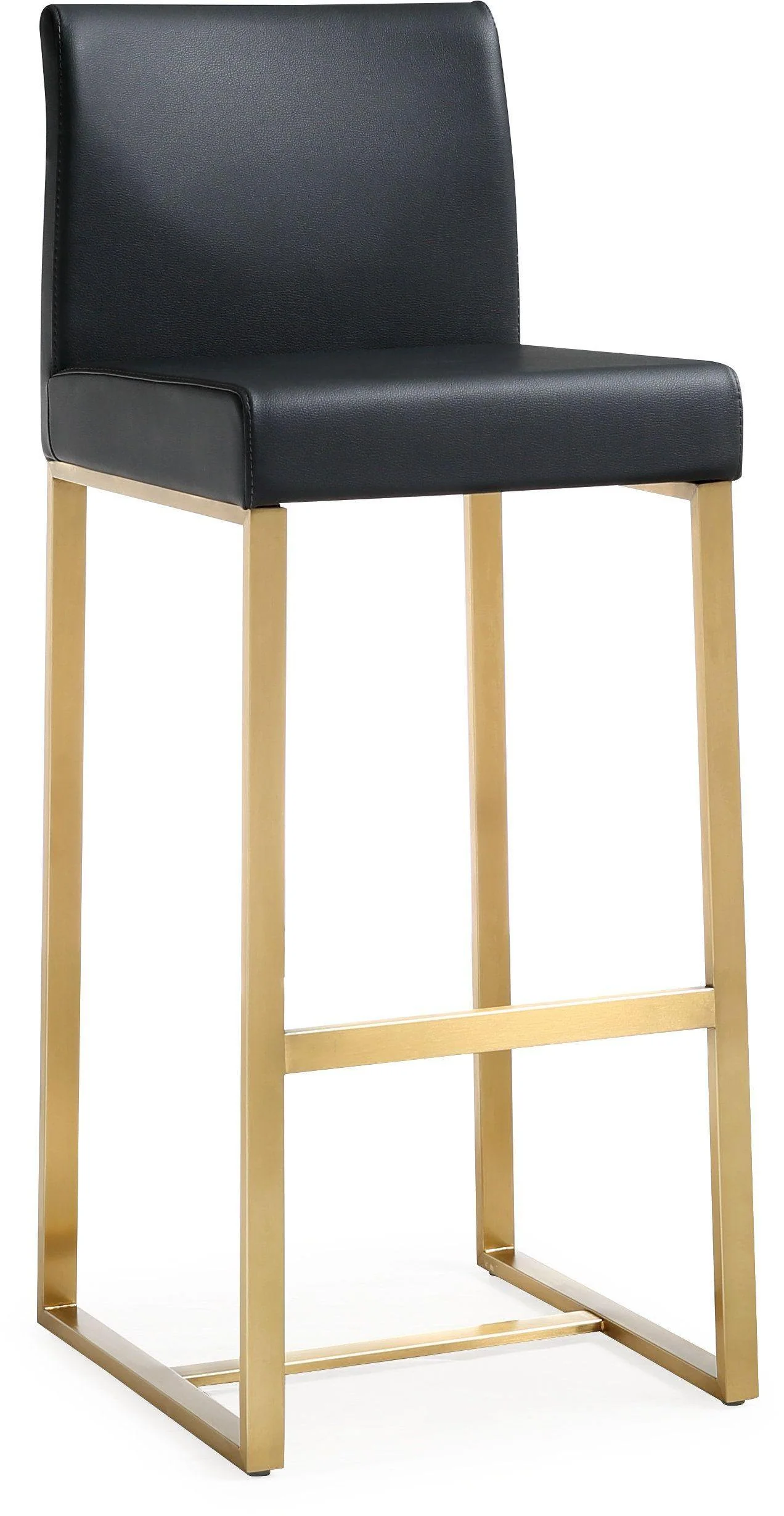 Denmark Black Gold Steel Barstool - Image 4