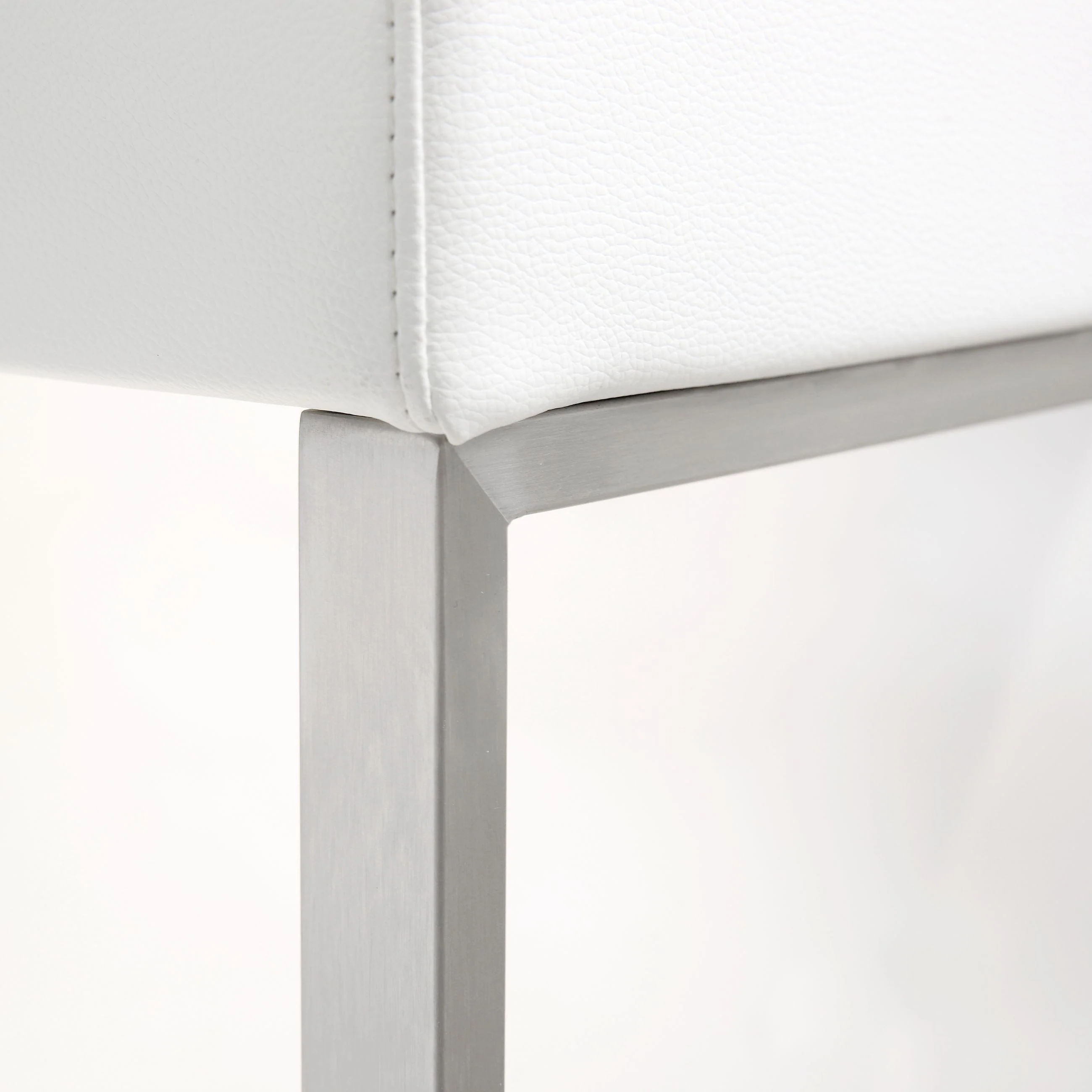 Denmark White Steel Barstool - Image 8