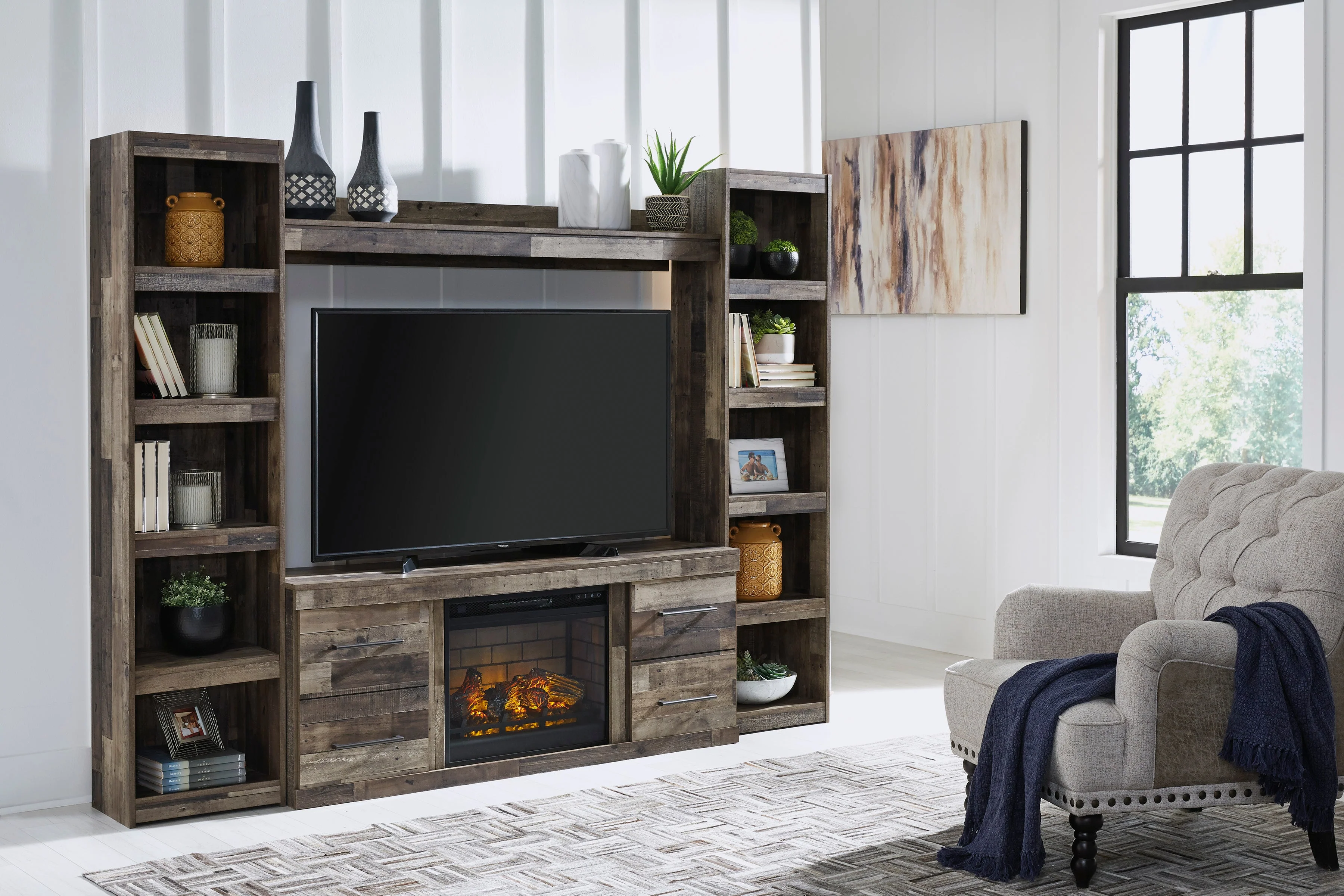 Derekson 60" TV Unit Set - Image 2