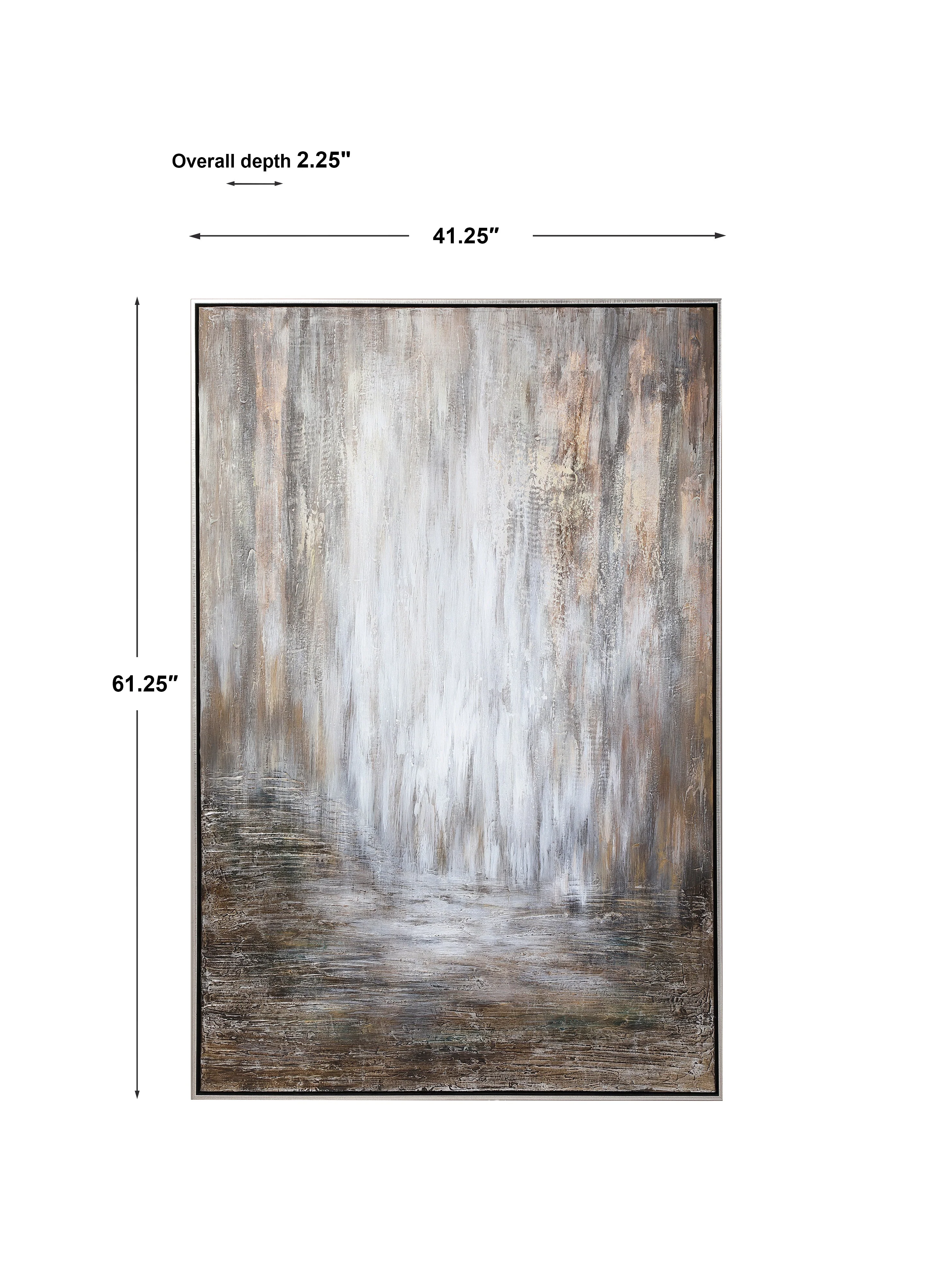 Desert Rain Hand Painted Canvas - Image 6