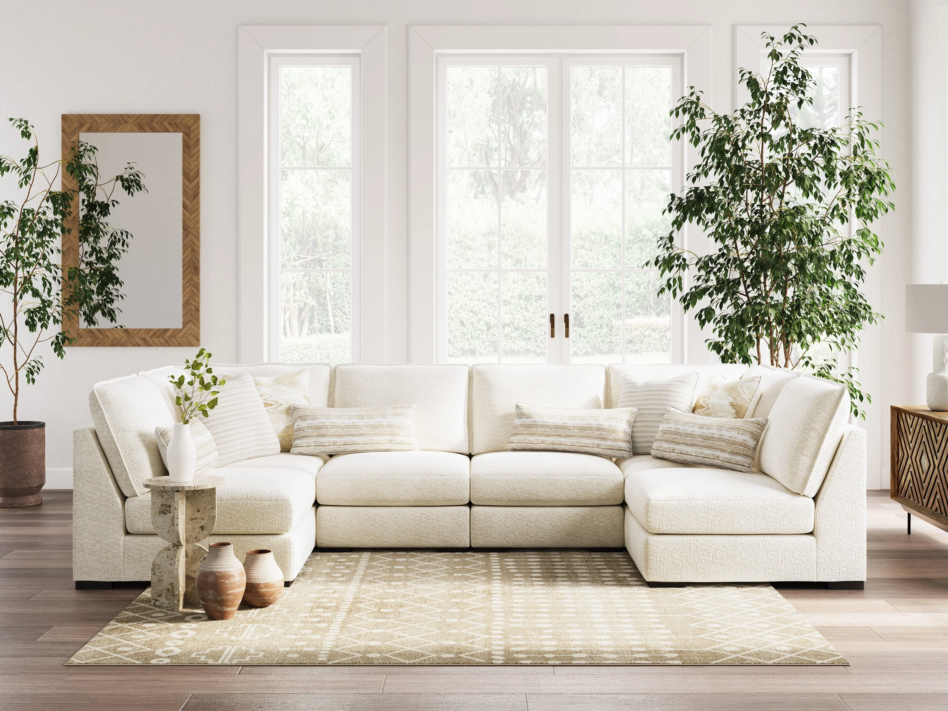Donelson Creek 6-Piece Sectional | Ashley Homestore - Image 2