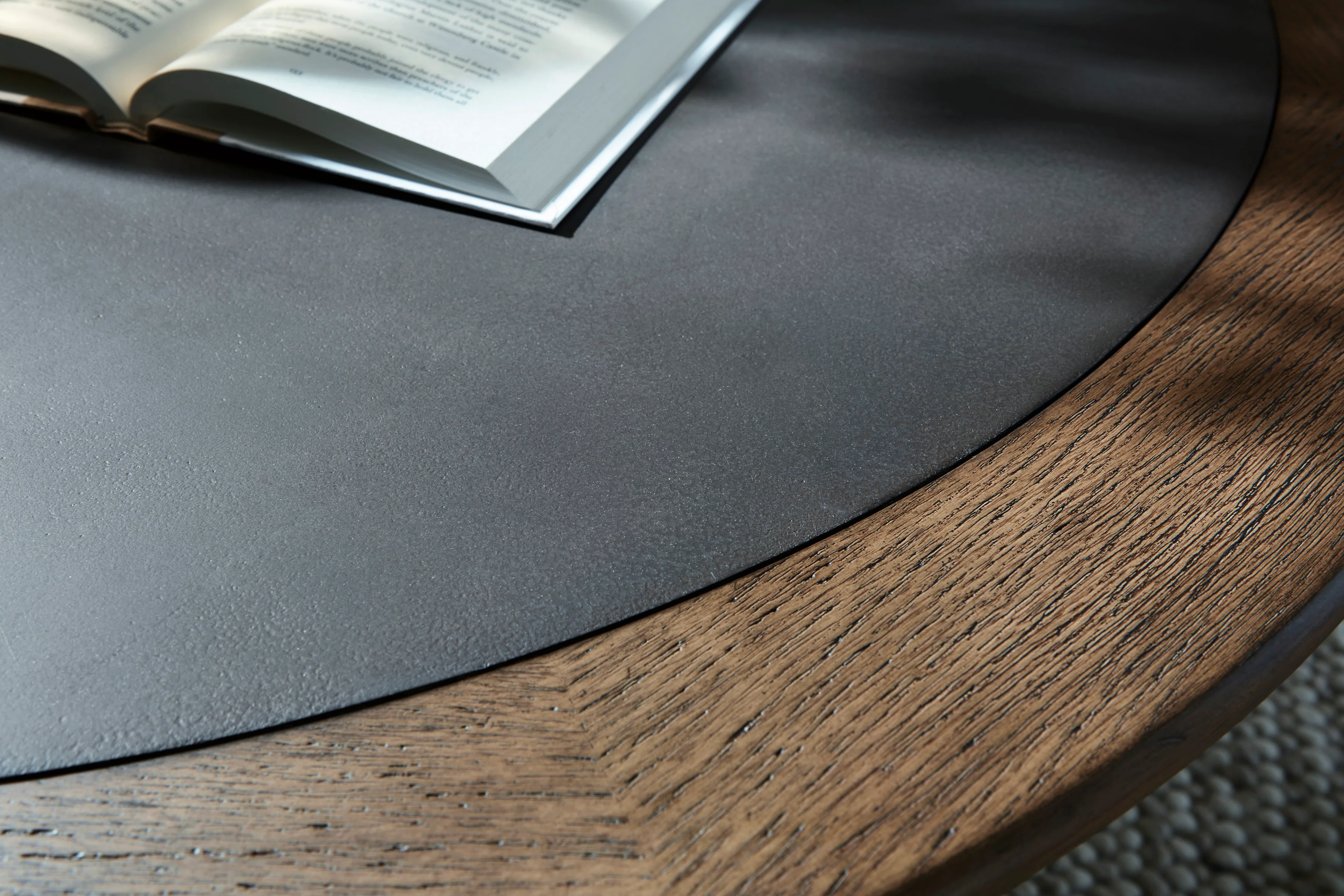 Dontayne Round Cocktail Table - Image 8