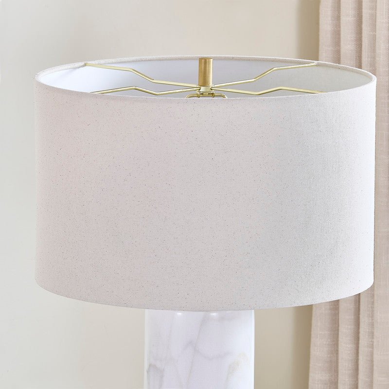 Echo Grey Marble Table Lamp - Image 5