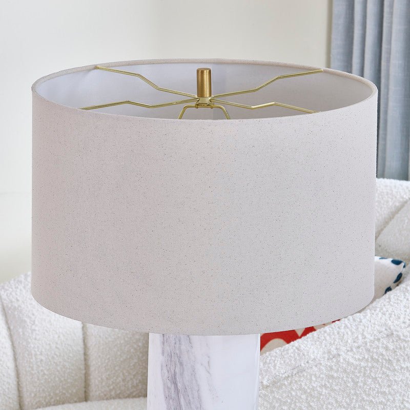 Echo White Marble Table Lamp - Image 5