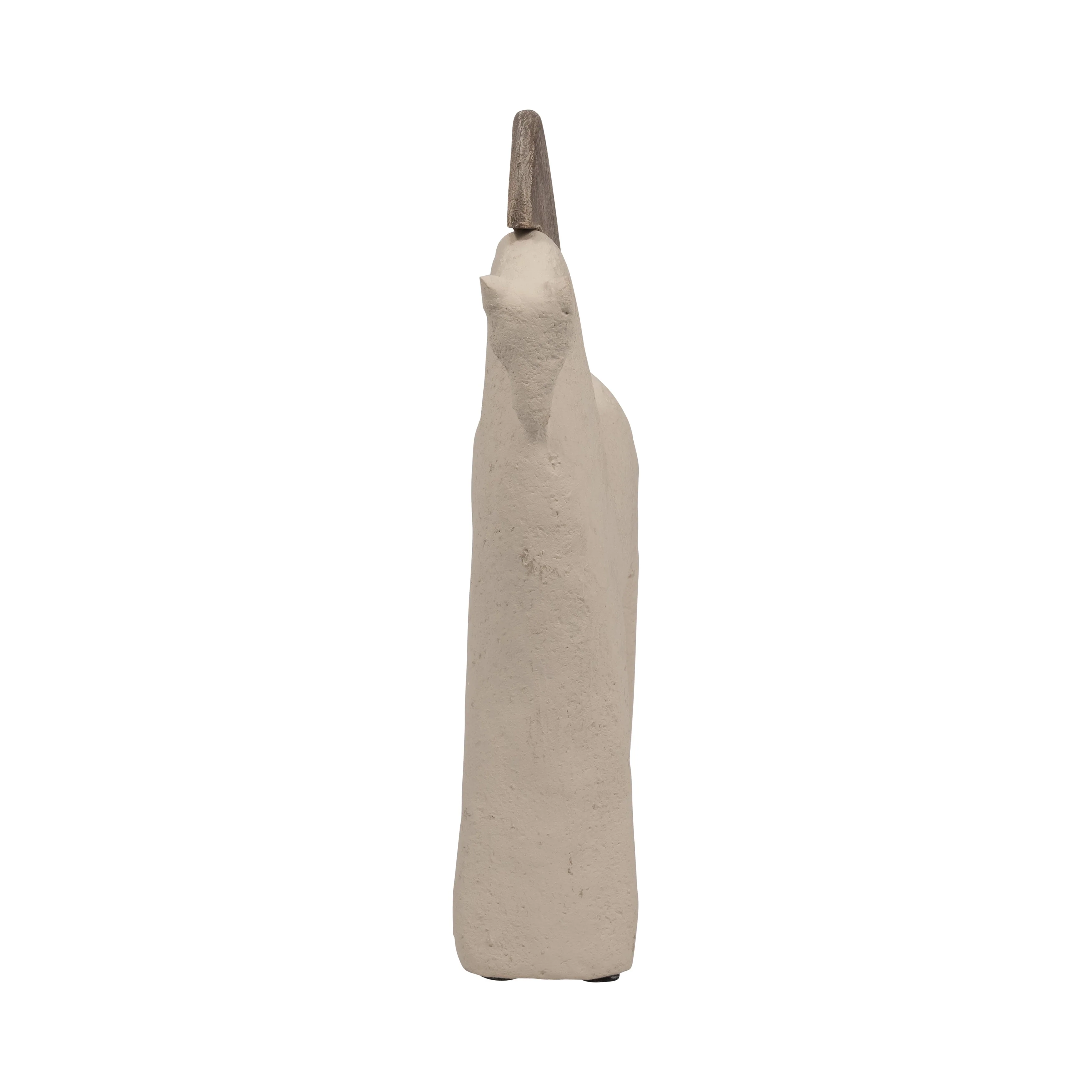 Ecomix, 12" Horse Deco, Ivory - Image 14