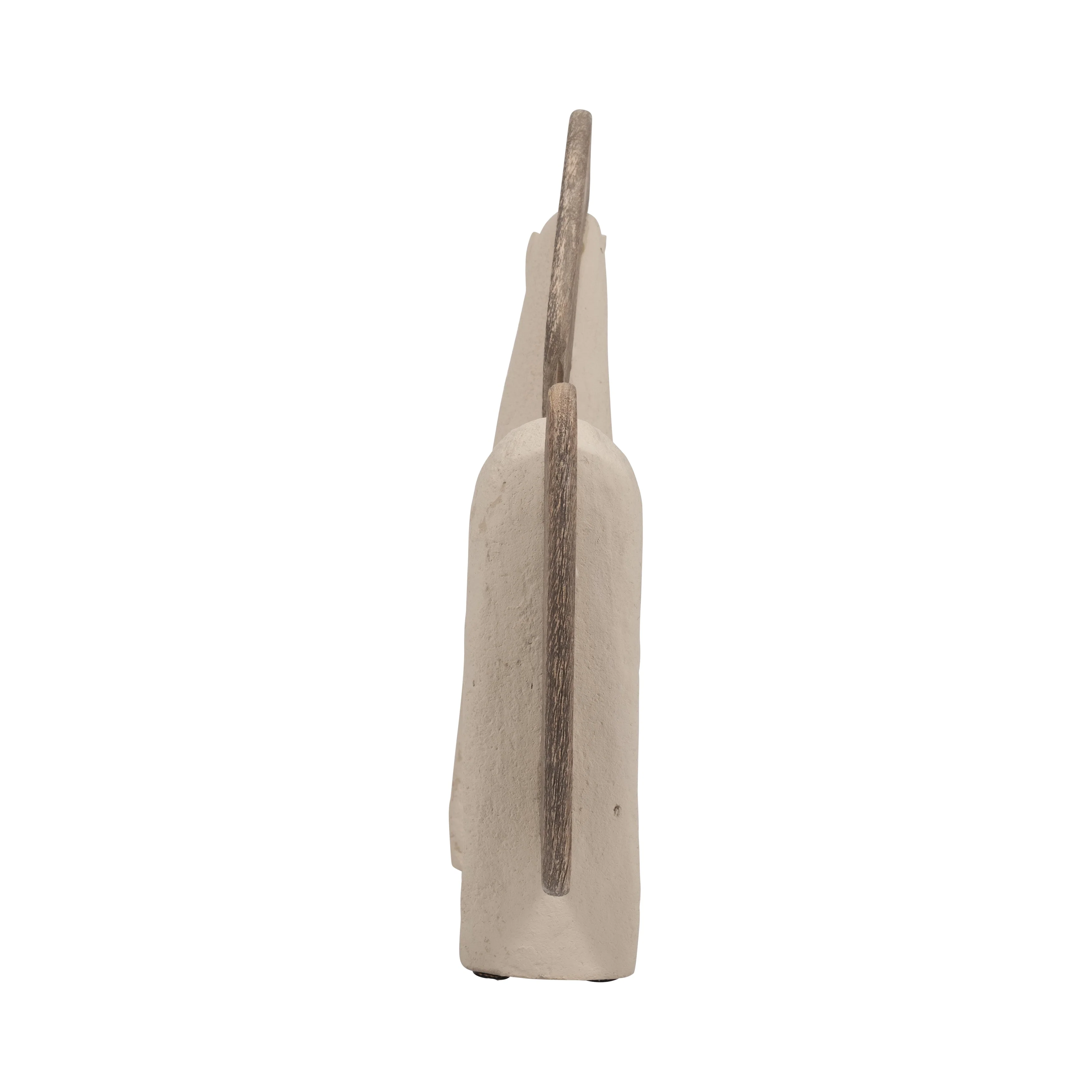 Ecomix, 12" Horse Deco, Ivory - Image 15