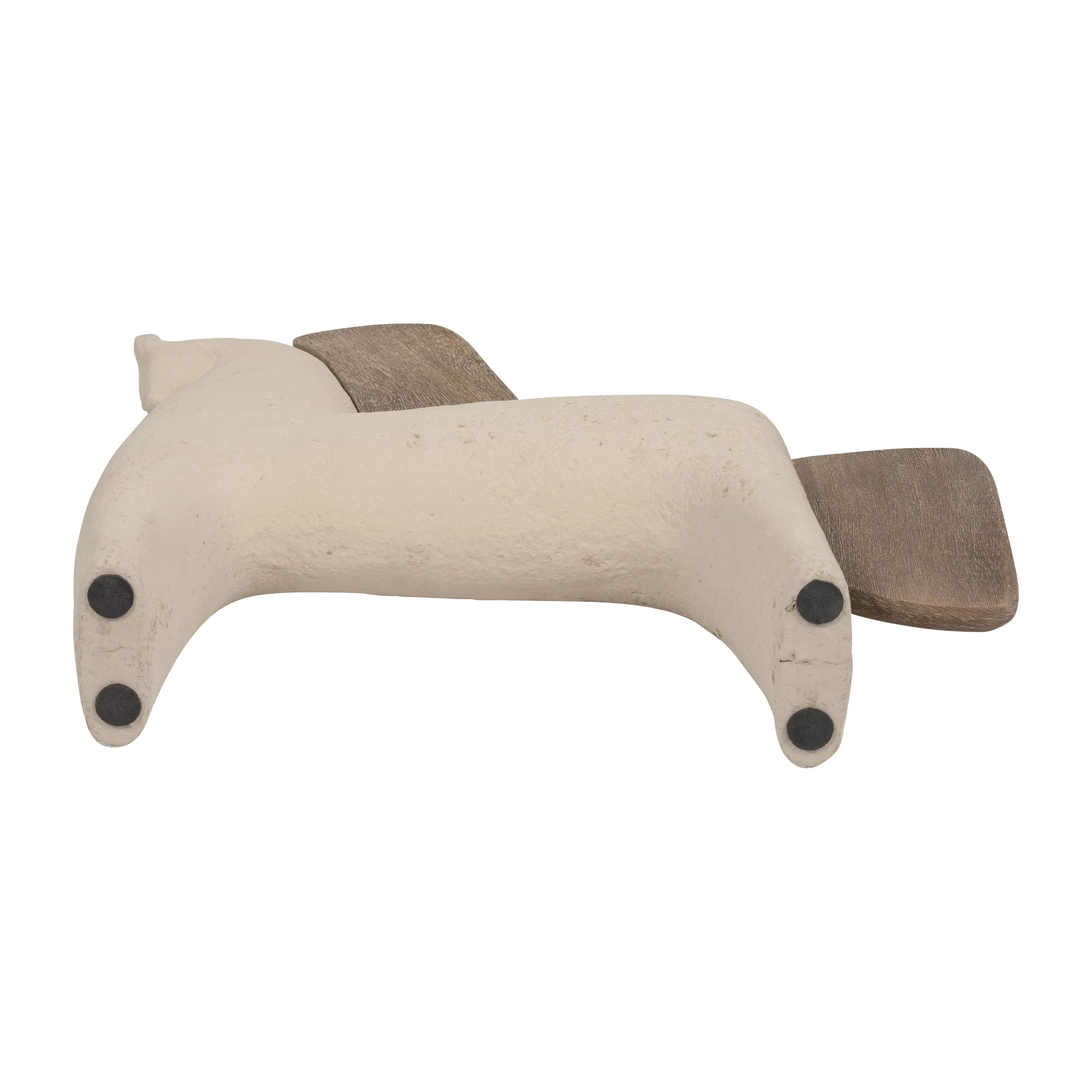 Ecomix, 14" Horse Deco, Ivory - Image 12
