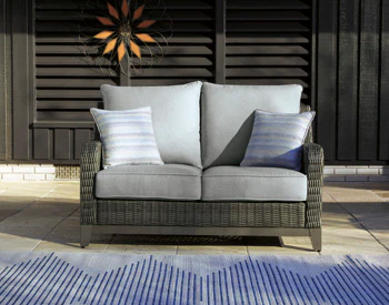 Elite Park Outdoor Loveseat with Cushion - Image 4