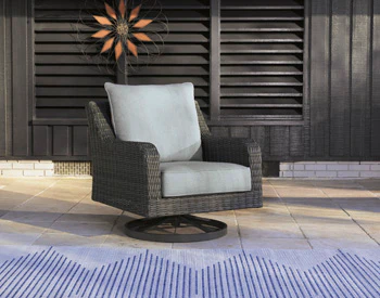 Elite Park Outdoor Swivel Lounge with Cushion - Image 4