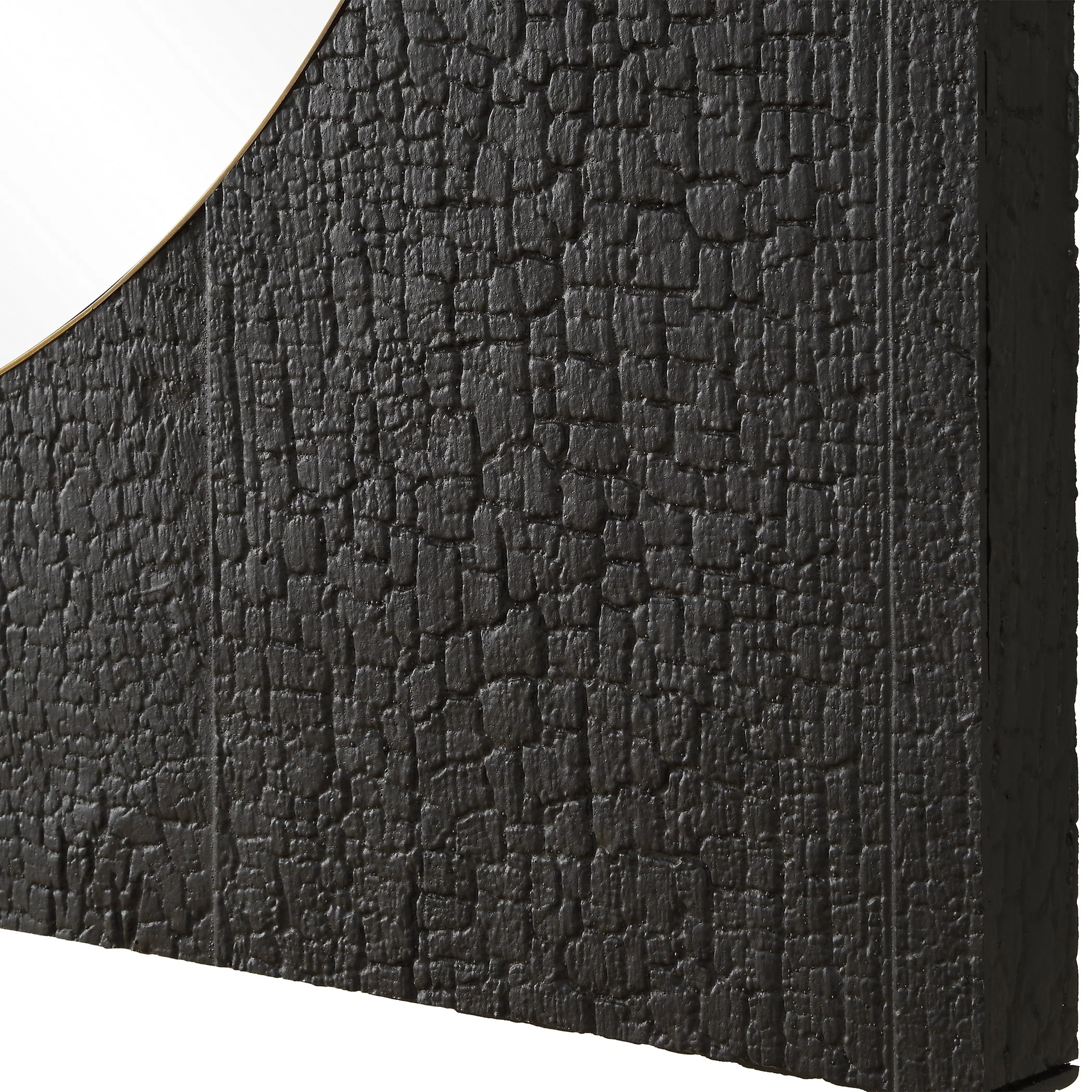 Ember Black Square Mirror - Image 6