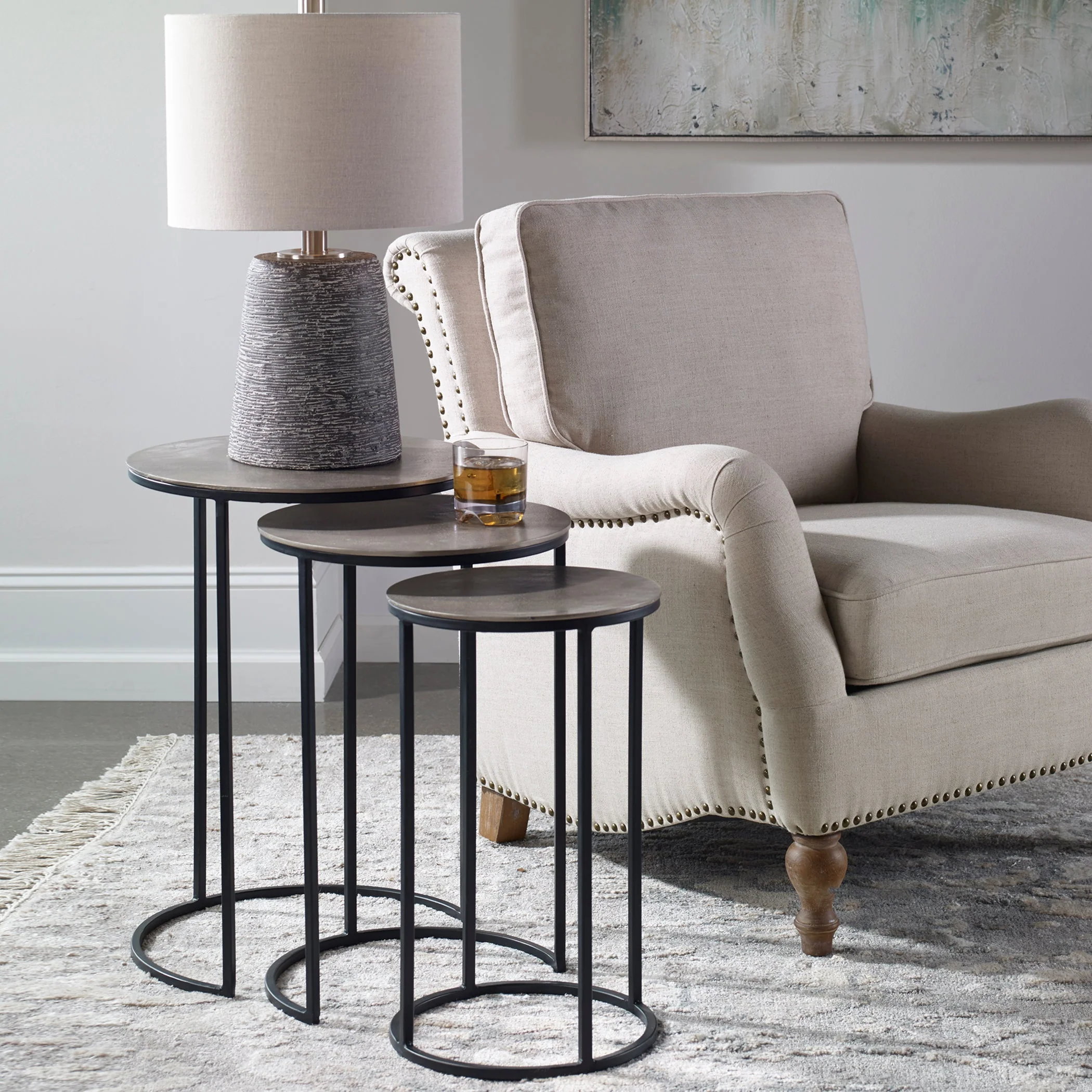 Erik Nesting Tables, S/3 - Image 4