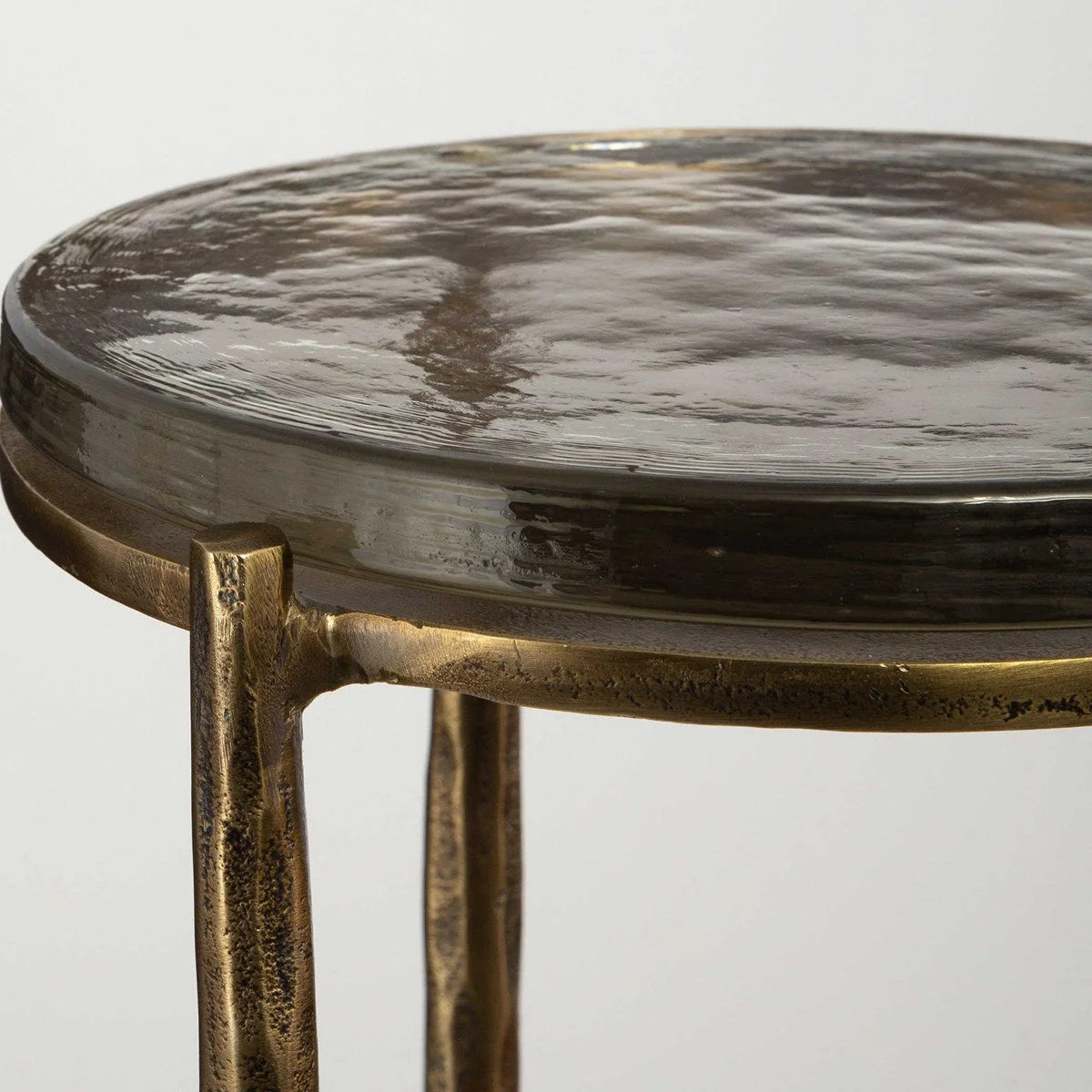 Eternity Accent Table, Brass - Image 3