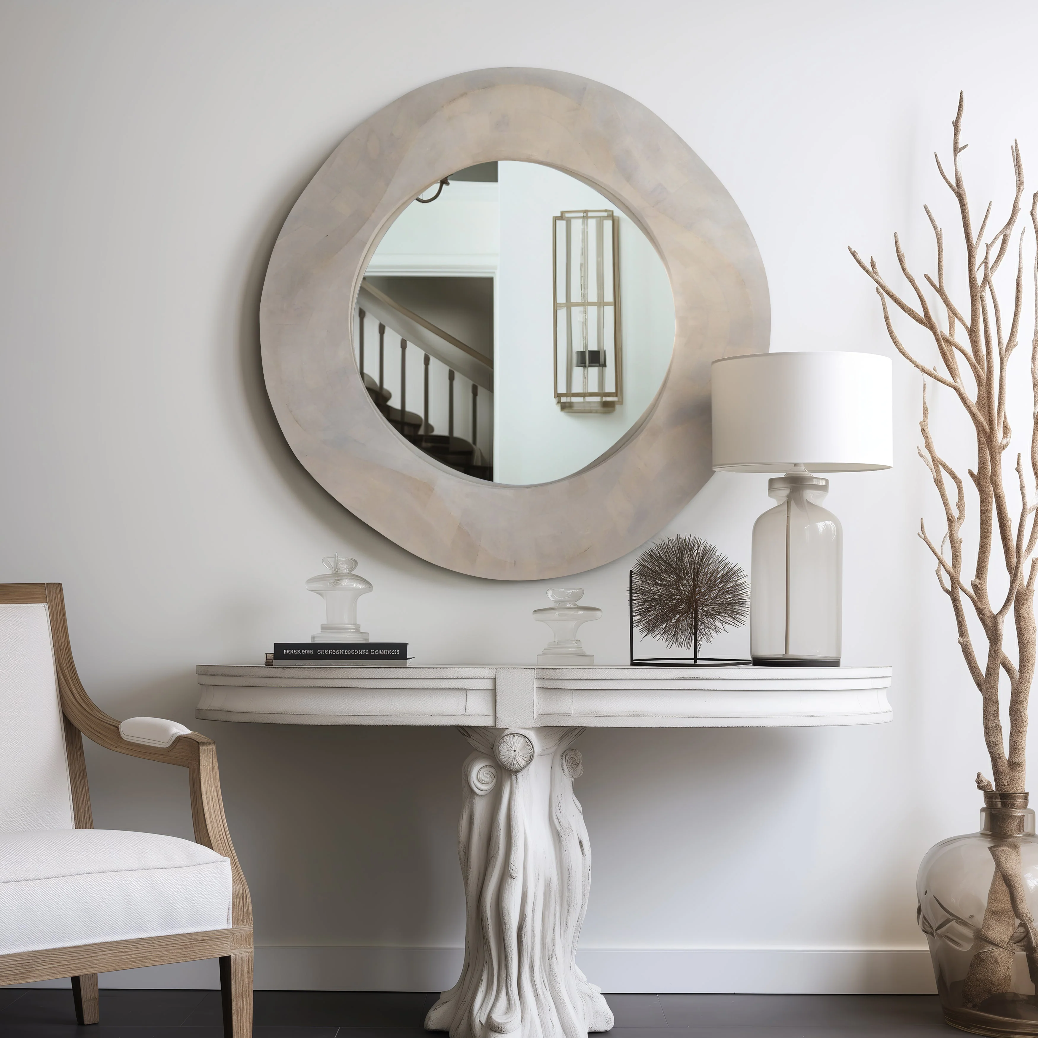 EV19311 14" AORAKI STATUARY WITH CRYSTAL SPHERE( Sagebrook Home ) - Image 4