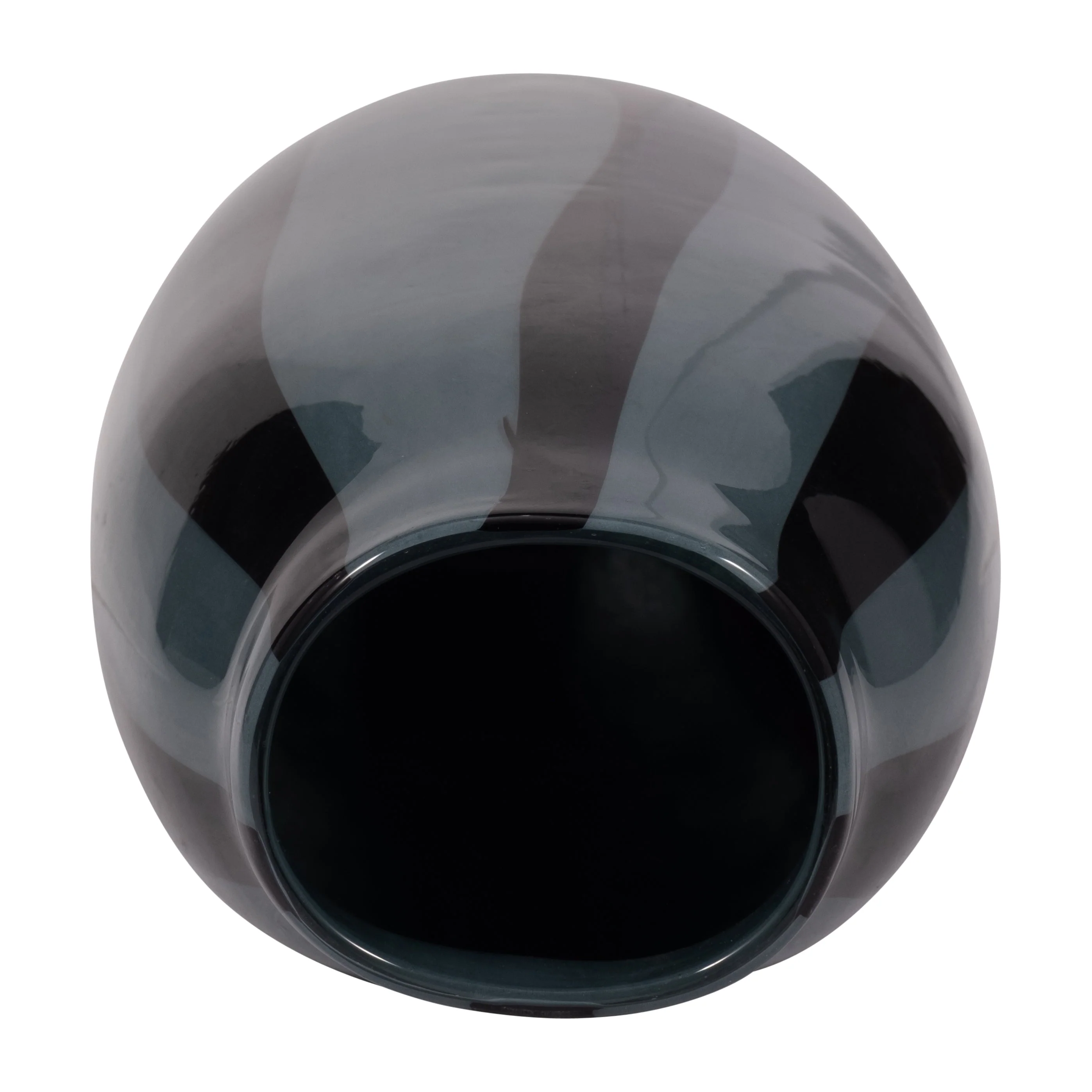EV19436-02  10" CAHAN SMALL BLACK STRIPED VASE( Sagebrook Home  ) - Image 5