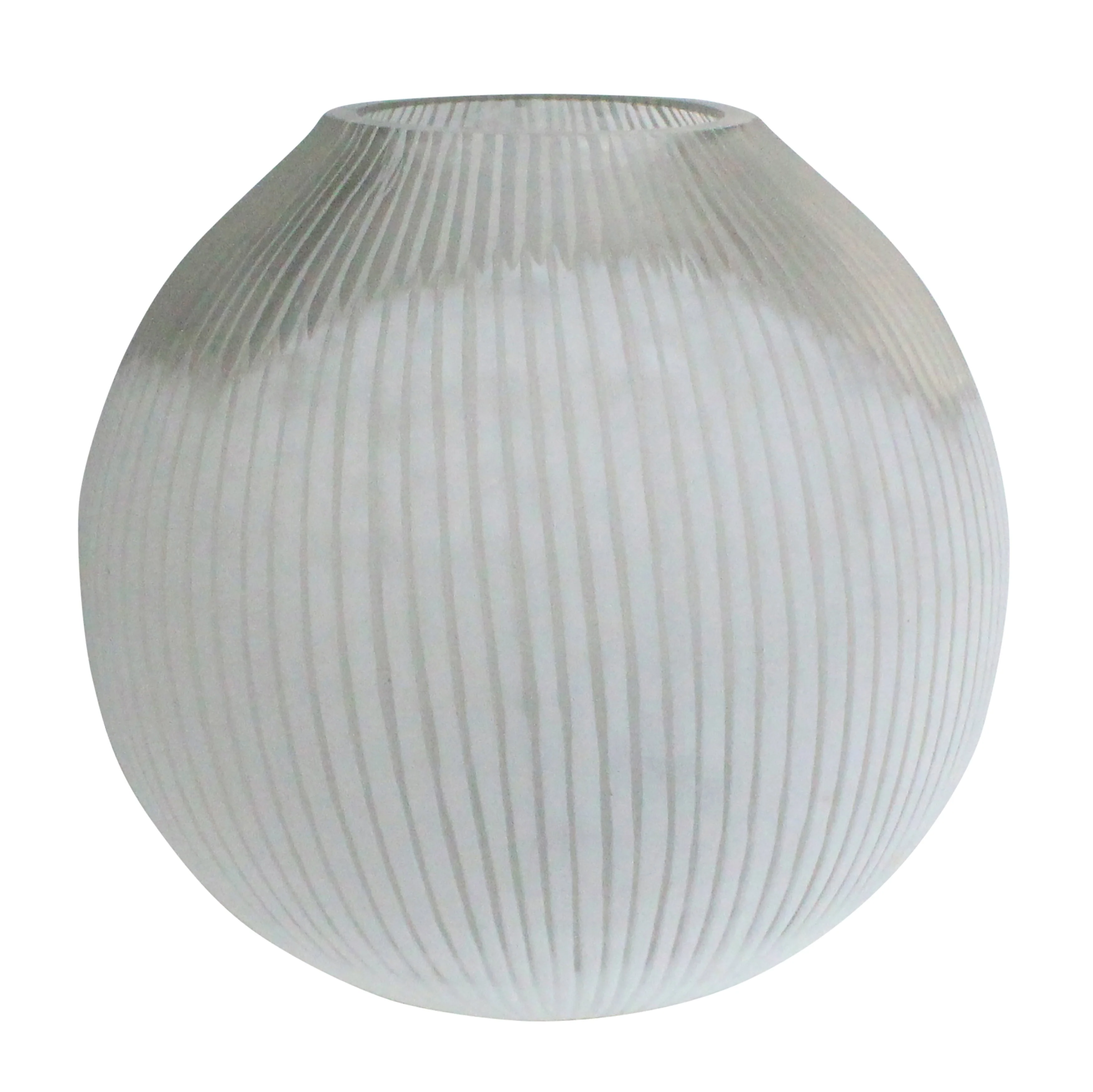 EV19641  17" DULCET LARGE GLASS VASE( Sagebrook Home  ) - Image 2